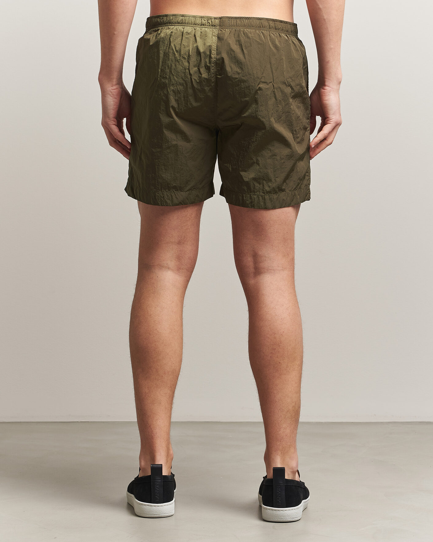 Mies | Uimahousut | C.P. Company | Eco Chrome Logo Swimshorts Olive