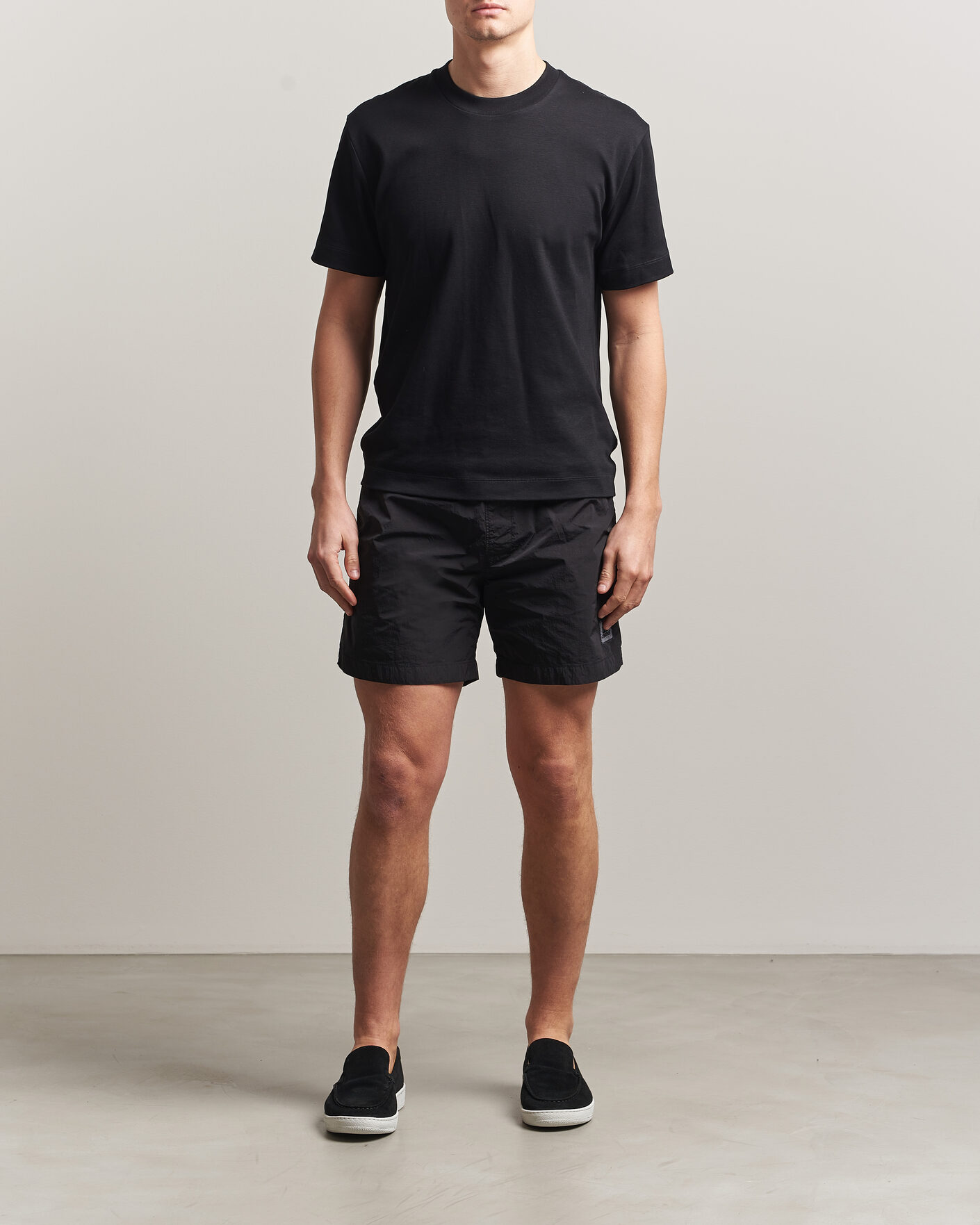 Mies | Uimahousut | C.P. Company | Eco Chrome Logo Swimshorts Black