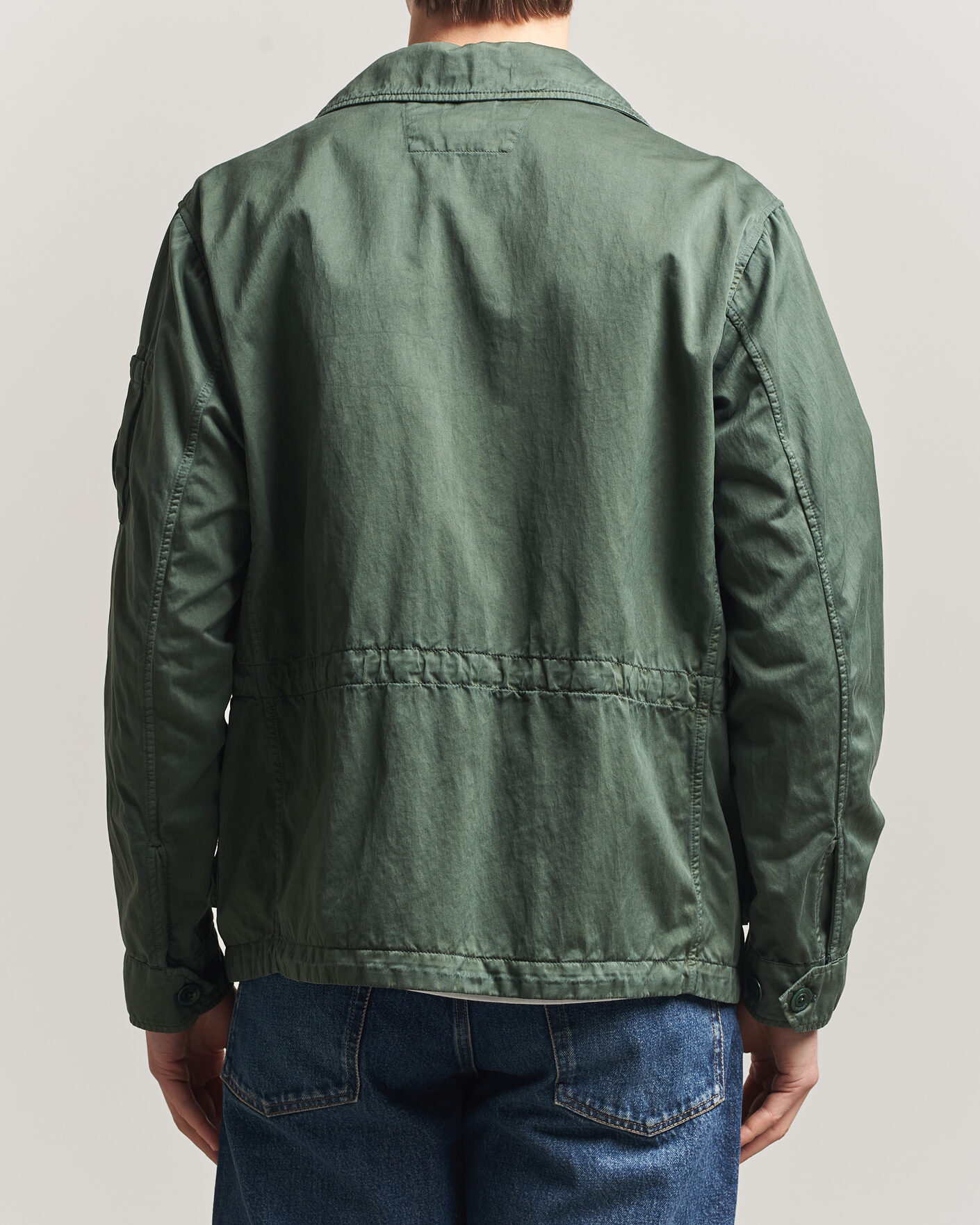Mies | Takit | C.P. Company | Raso Cinque Cotton Nylon Jungle Jacket Dark Green