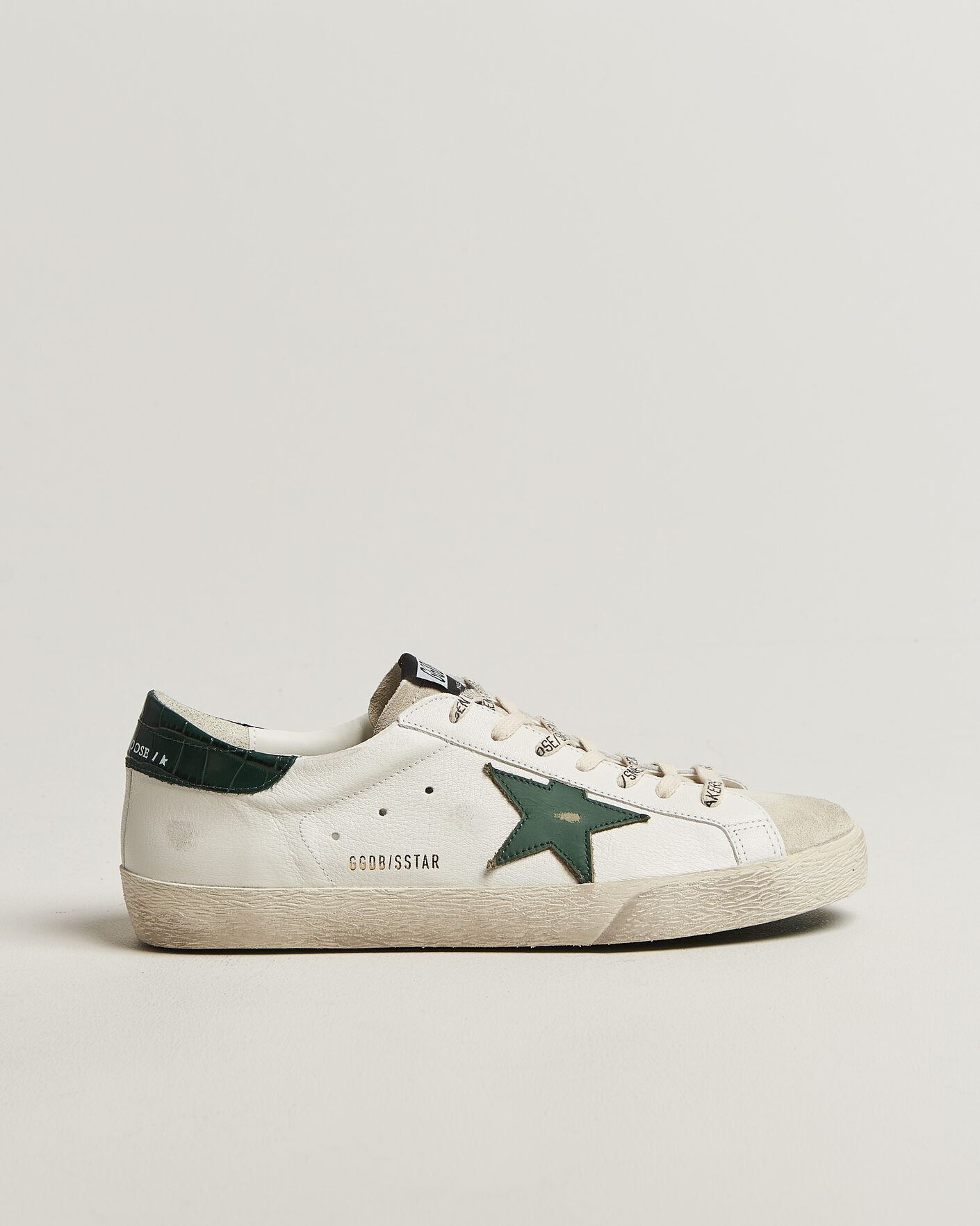 Mies | Tennarit | Golden Goose | Super-Star Sneakers White/Green