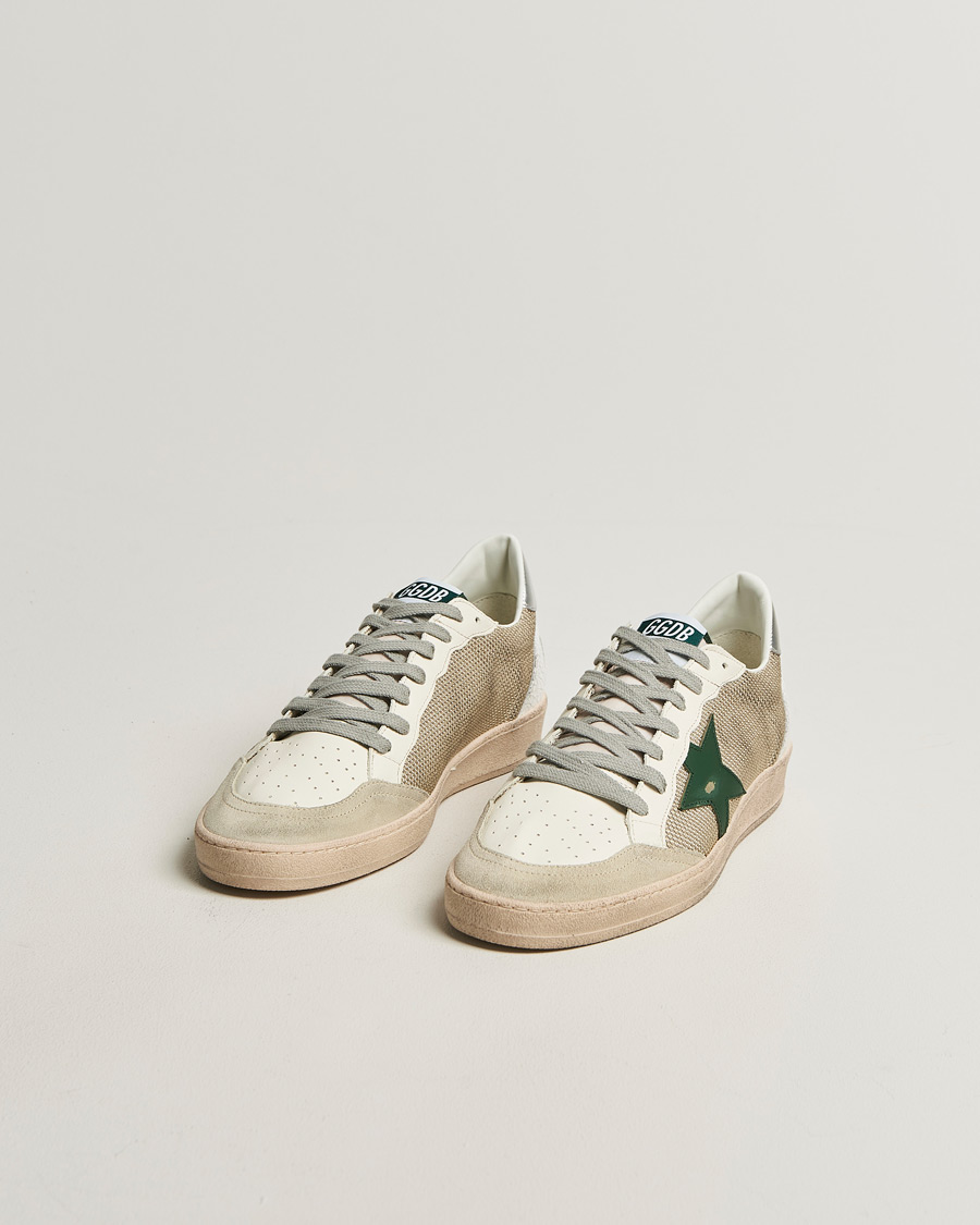 Mies | Tennarit | Golden Goose | Ball Star Sneakers White/Green