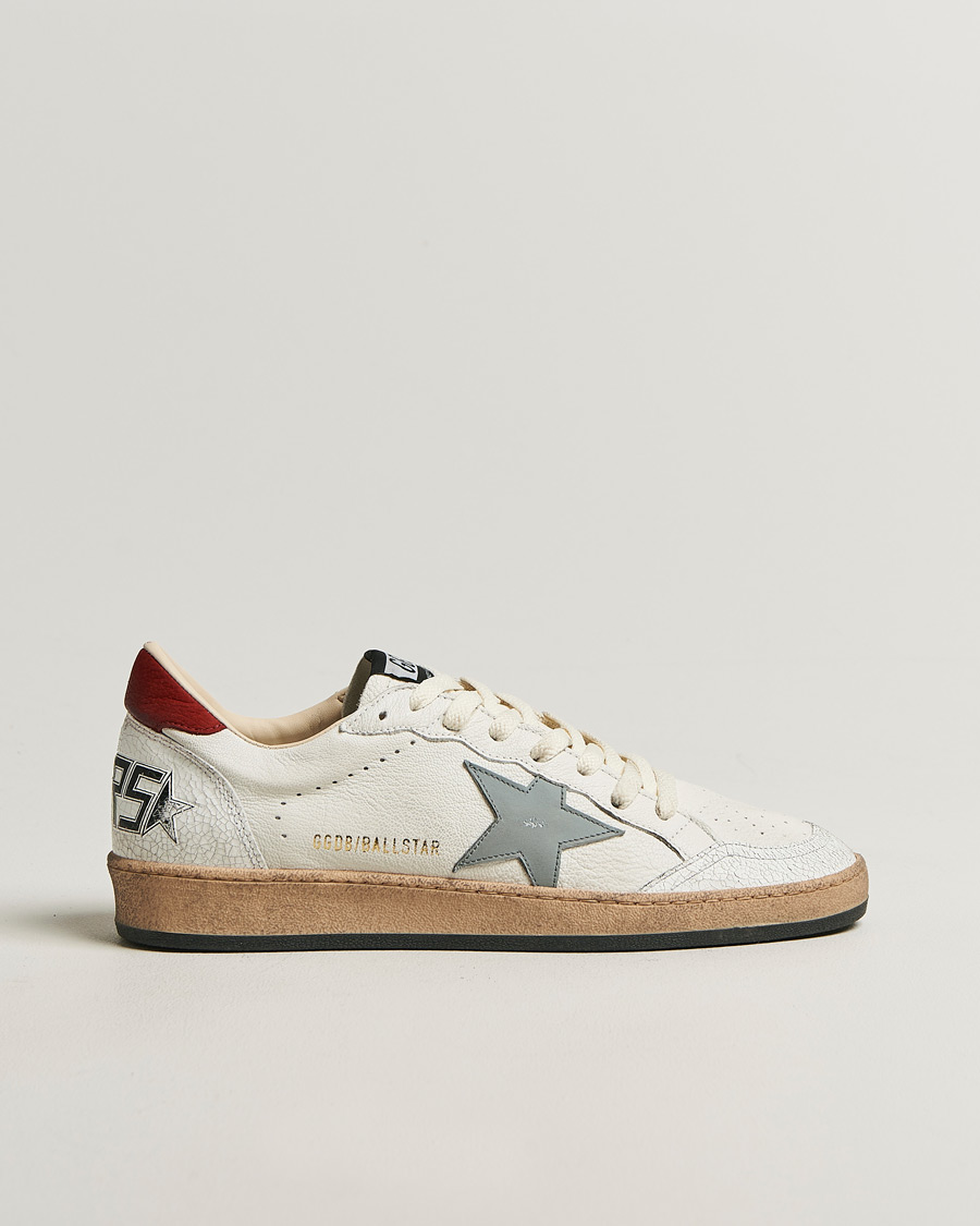 Mies | Tennarit | Golden Goose | Ball Star Sneakers White/Red