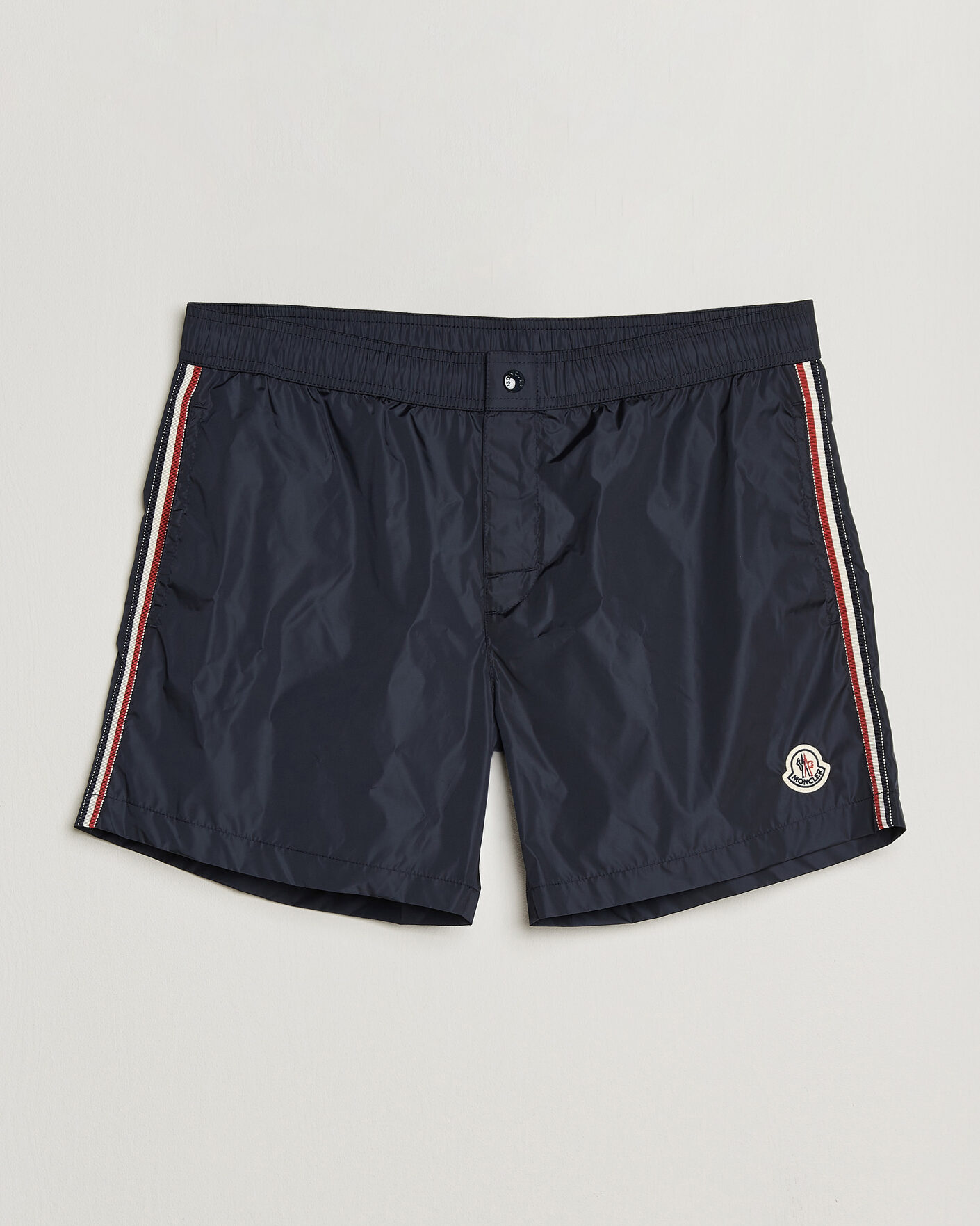 Mies | Uimahousut | Moncler | Contrast Band Swim Shorts Navy