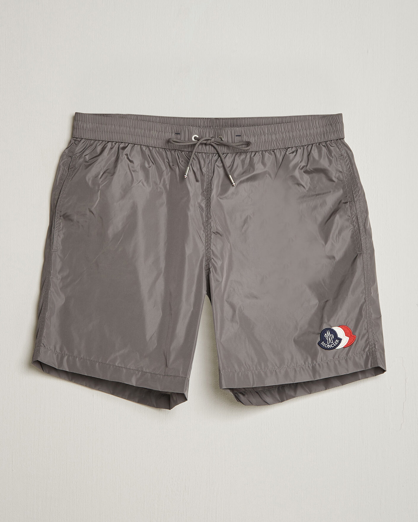 Mies | Uimahousut | Moncler | Tricolore Logo Swim Shorts Grey