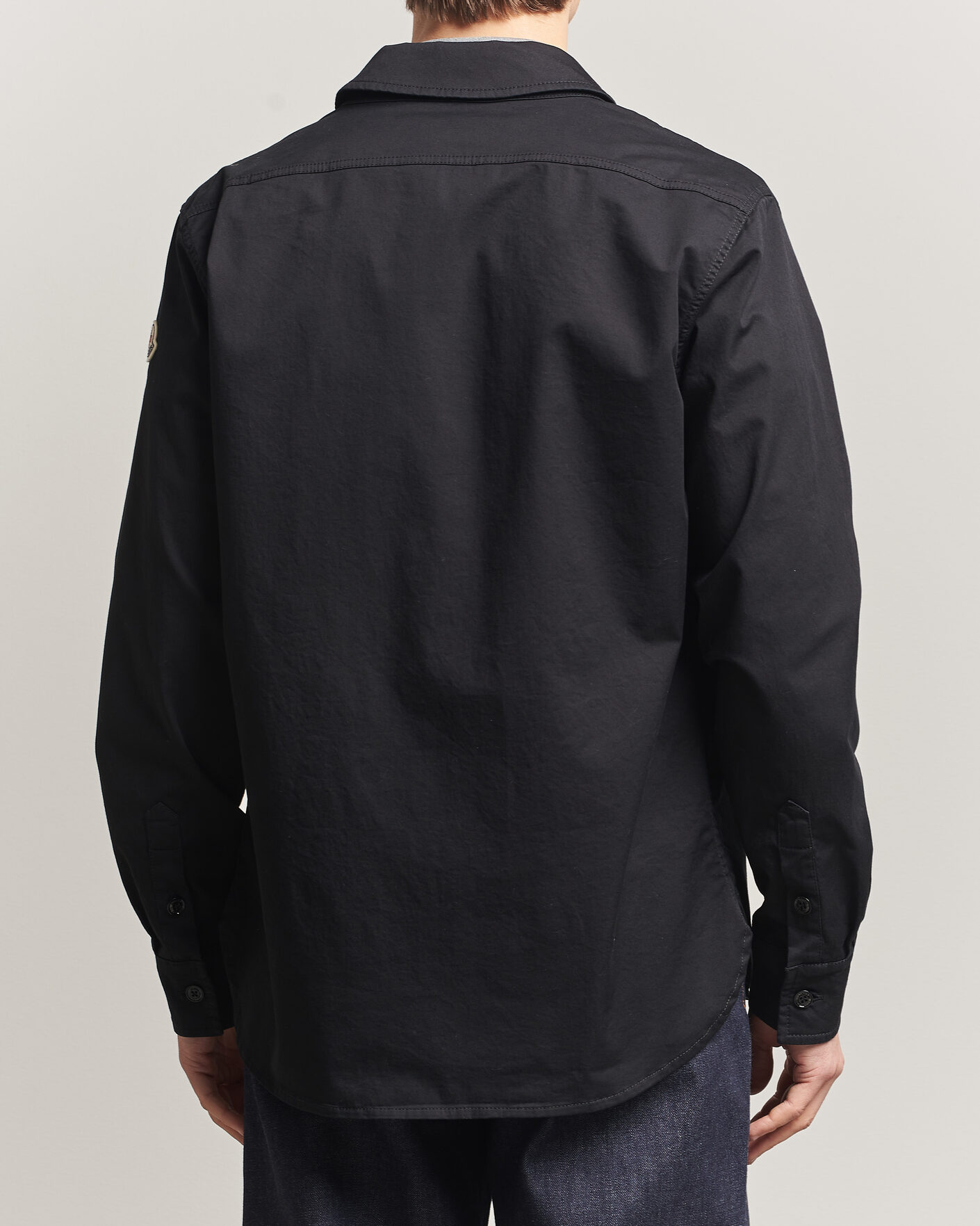 Mies | Kauluspaidat | Moncler | Double Pocket Overshirt Black