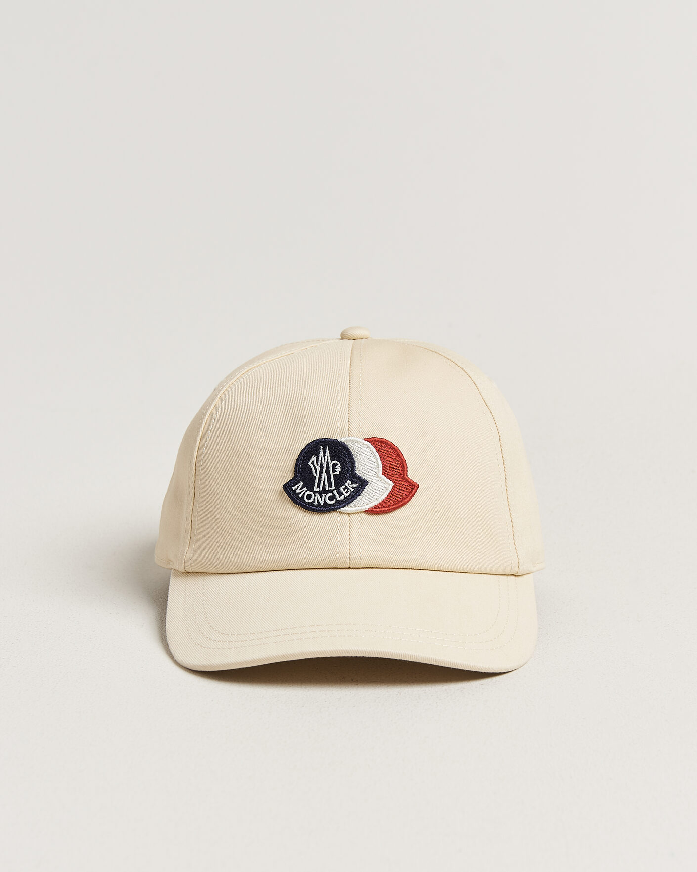 Mies | Päähineet | Moncler | Tricolore Logo Cap Light Beige
