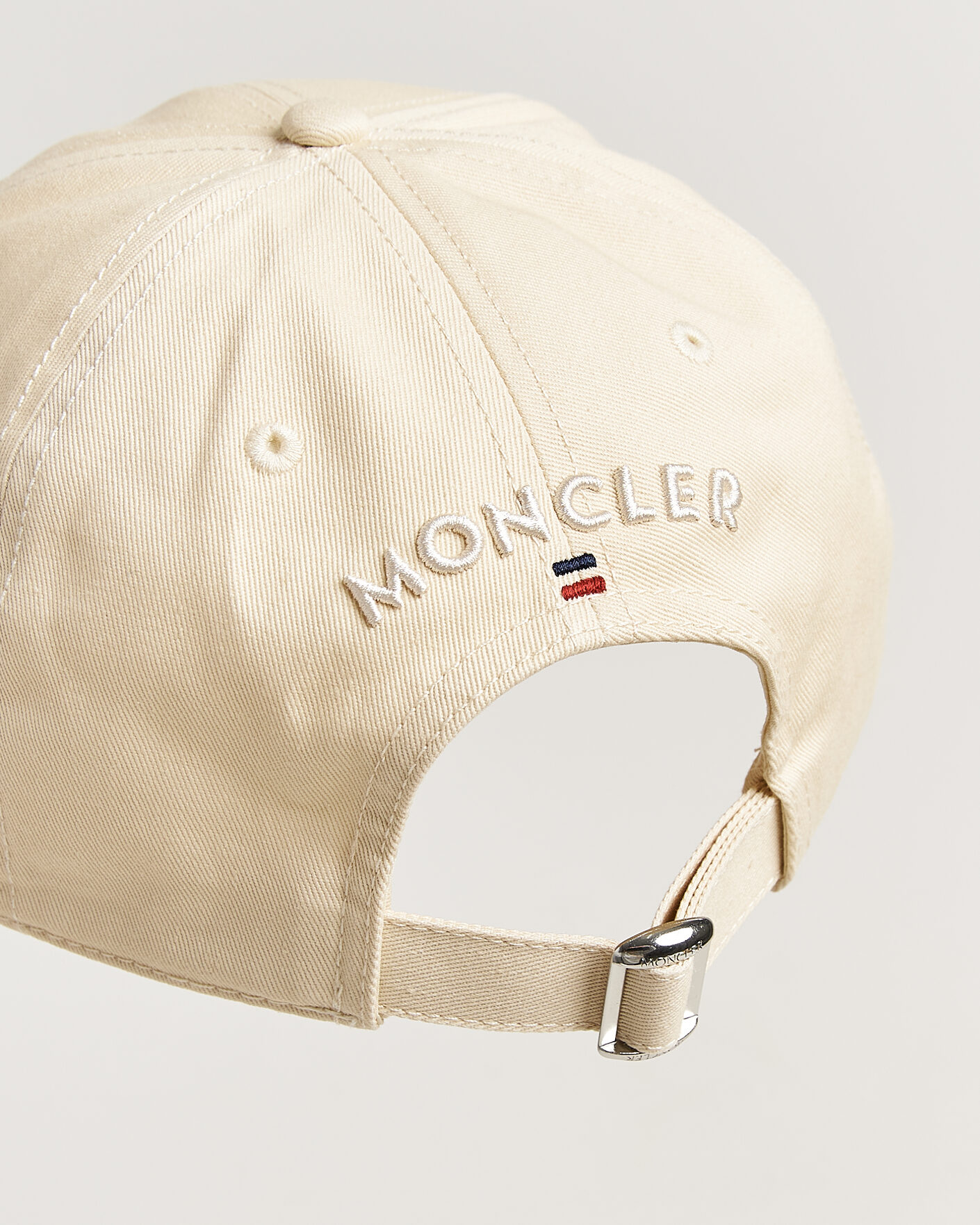 Mies | Päähineet | Moncler | Tricolore Logo Cap Light Beige