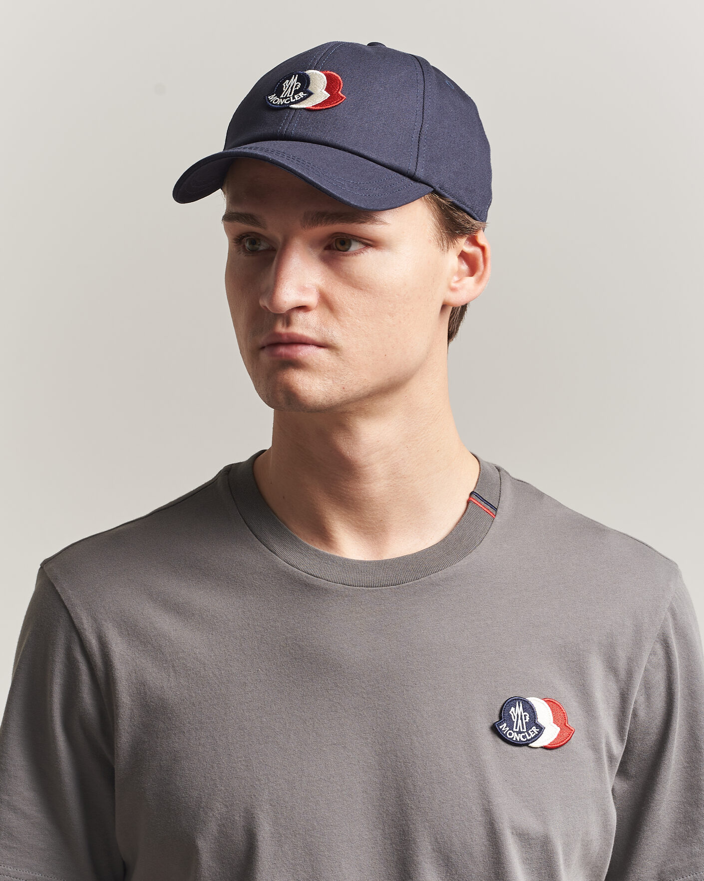Mies | Päähineet | Moncler | Tricolore Logo Cap Navy