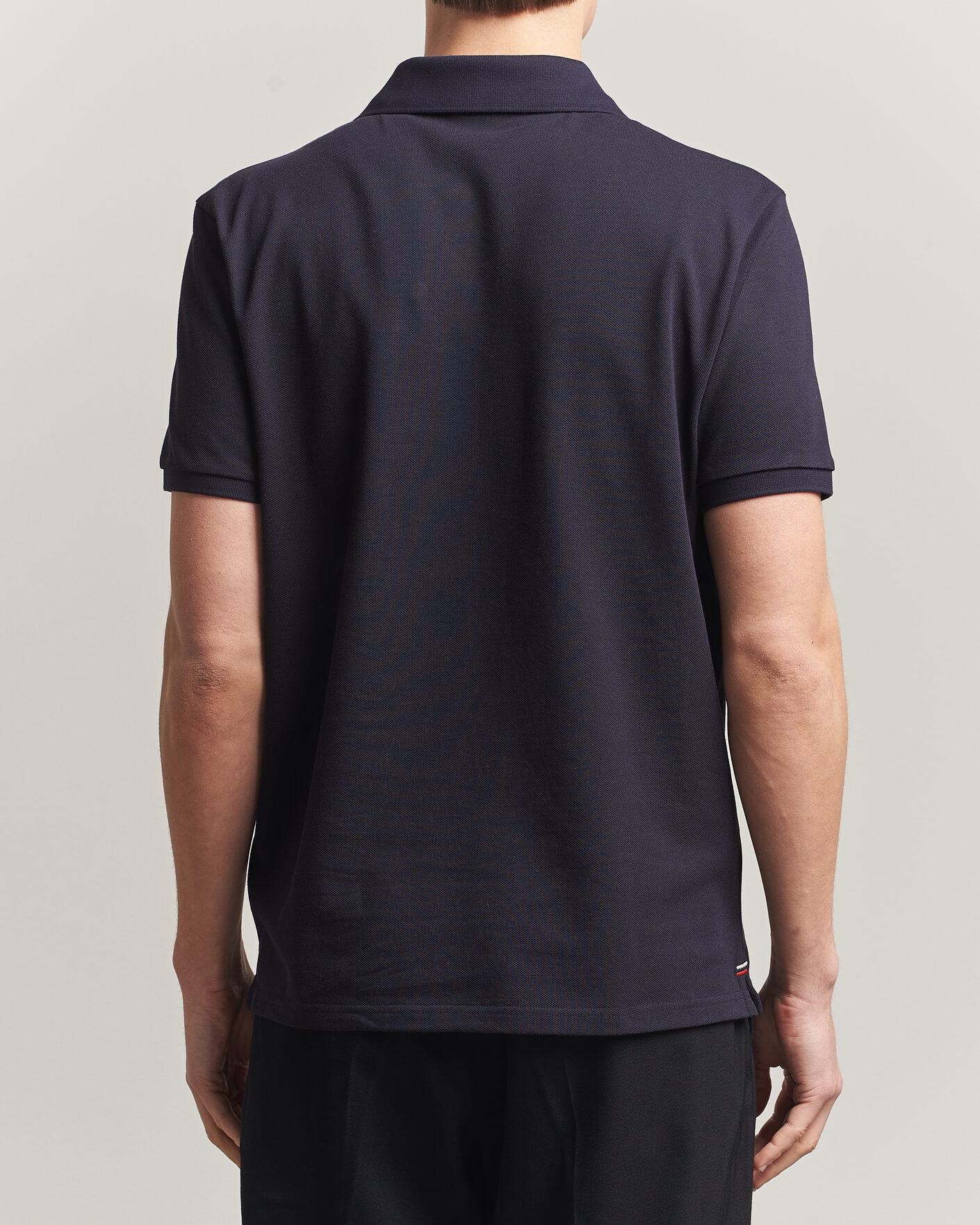 Mies | Pikeet | Moncler | Tricolore Logo Polo Navy