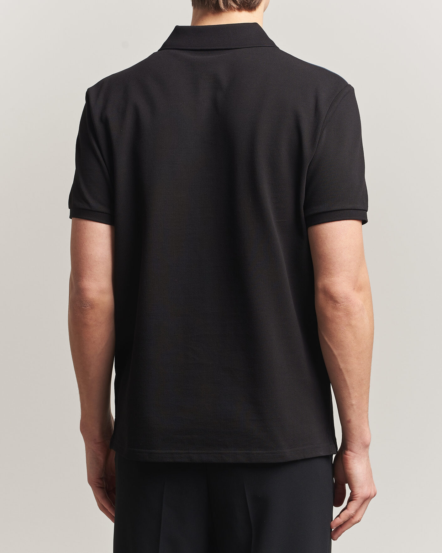 Mies | Pikeet | Moncler | Tricolore Shoulder Polo Black