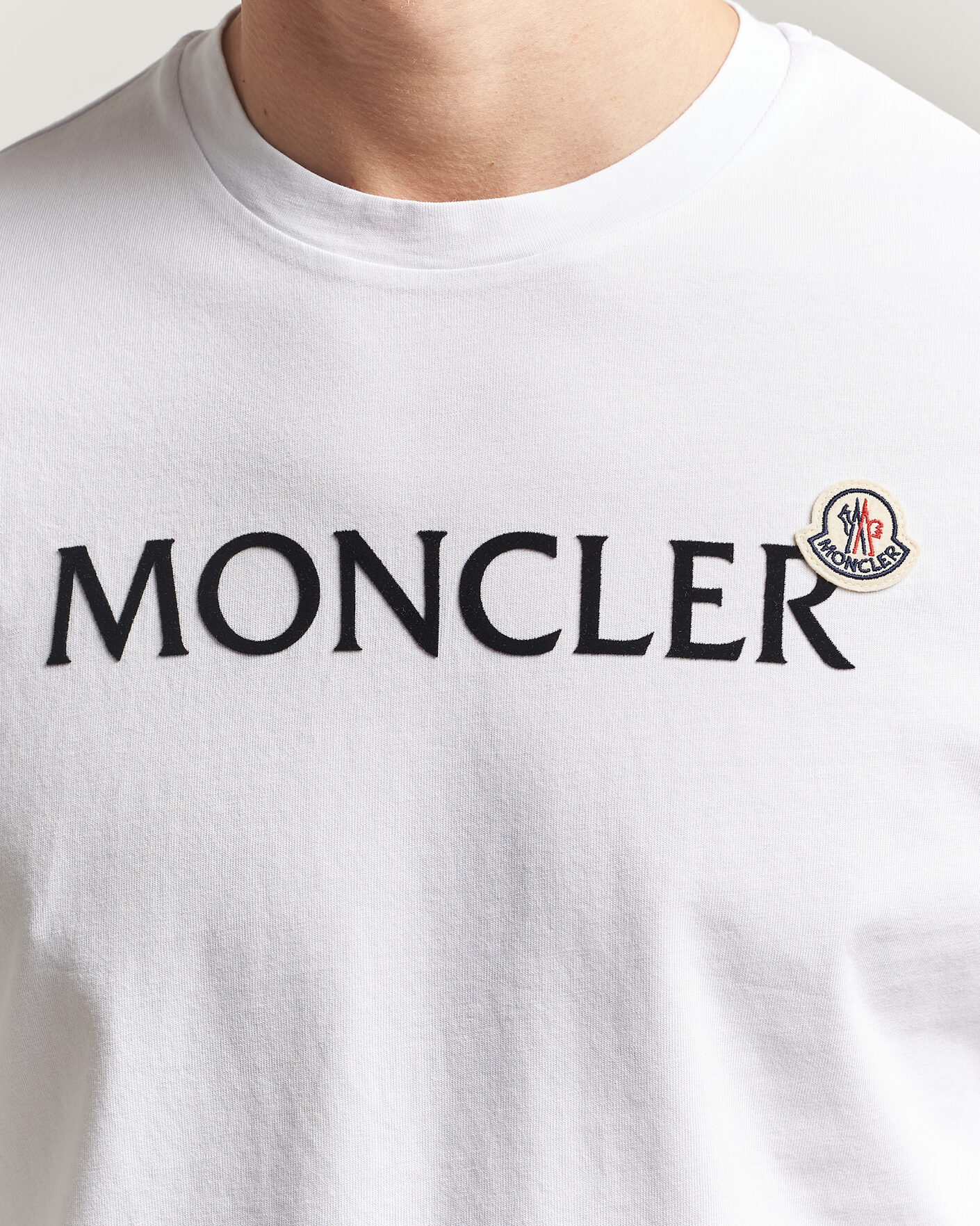 Mies | T-paidat | Moncler | Lettering Logo T-Shirt White