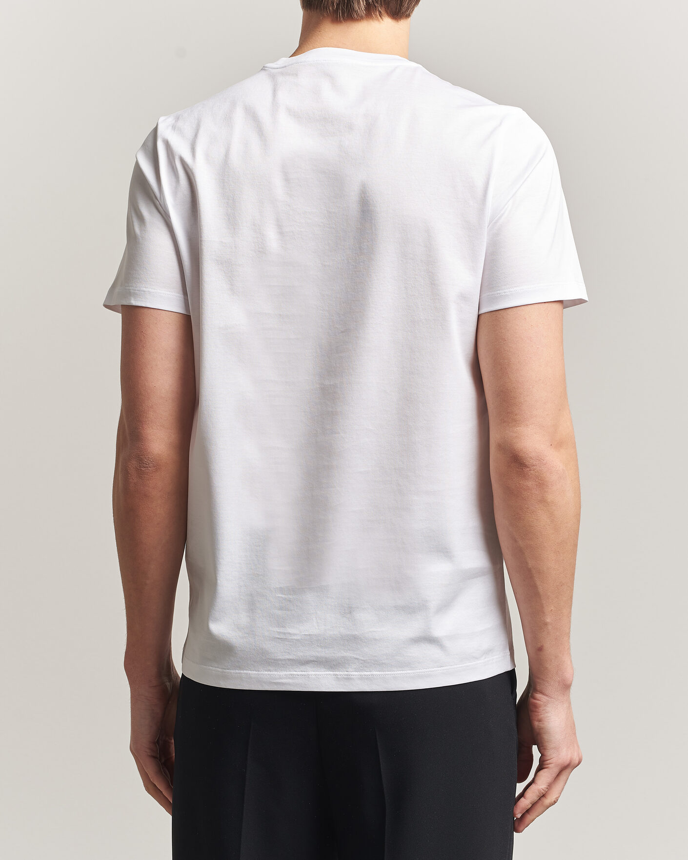 Mies | T-paidat | Moncler | Double Logo T-Shirt White