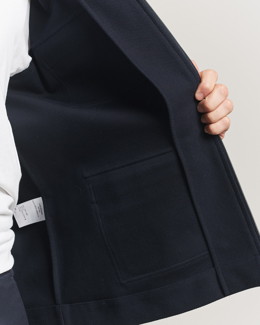 Mies | Takit | Thom Browne | Tech Twill Field Jacket Navy
