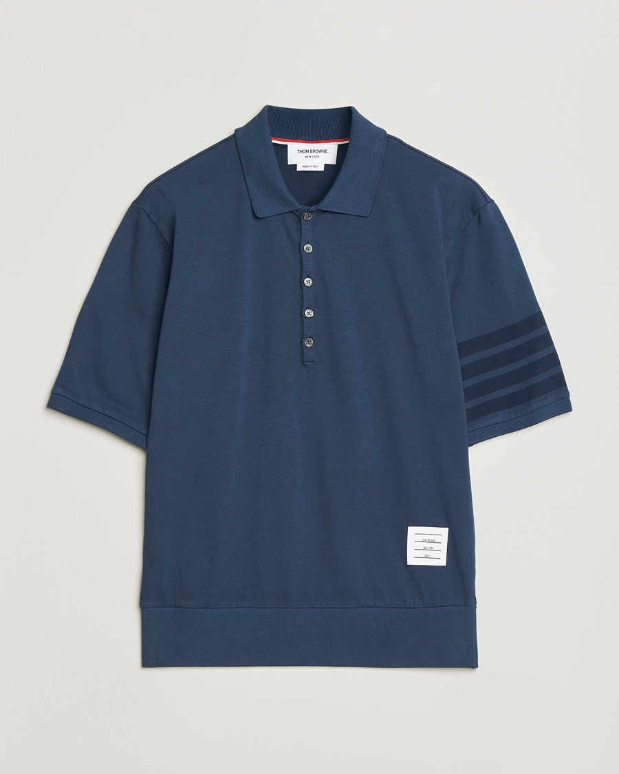 Mies | Pikeet | Thom Browne | Overdyed 4 Bar Polo Navy