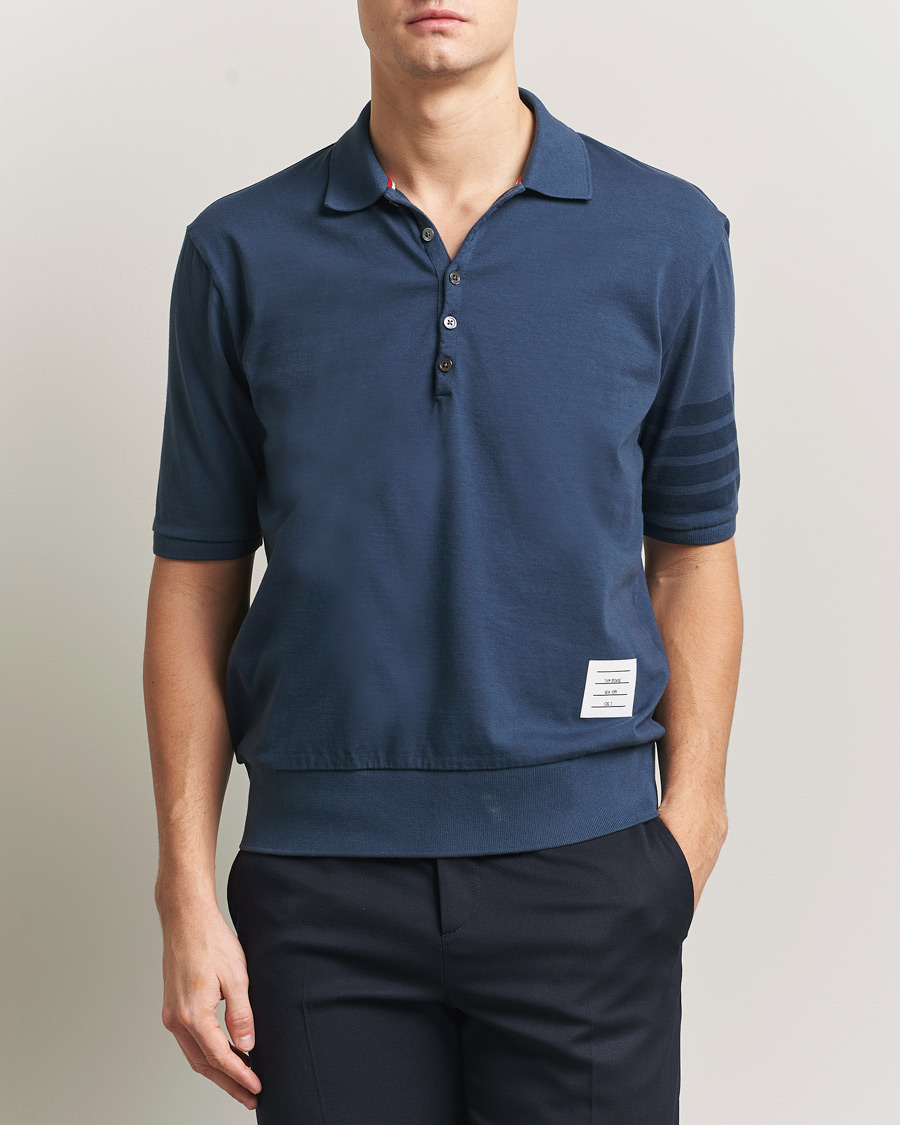 Mies | Pikeet | Thom Browne | Overdyed 4 Bar Polo Navy