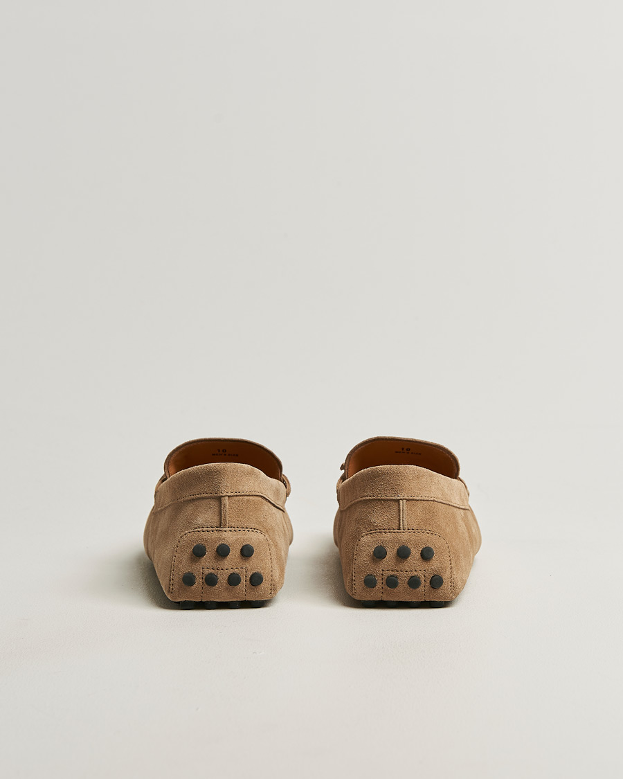 Mies | Mokkasiinit | Tod's | Lacetto Gommino Carshoe Beige Suede