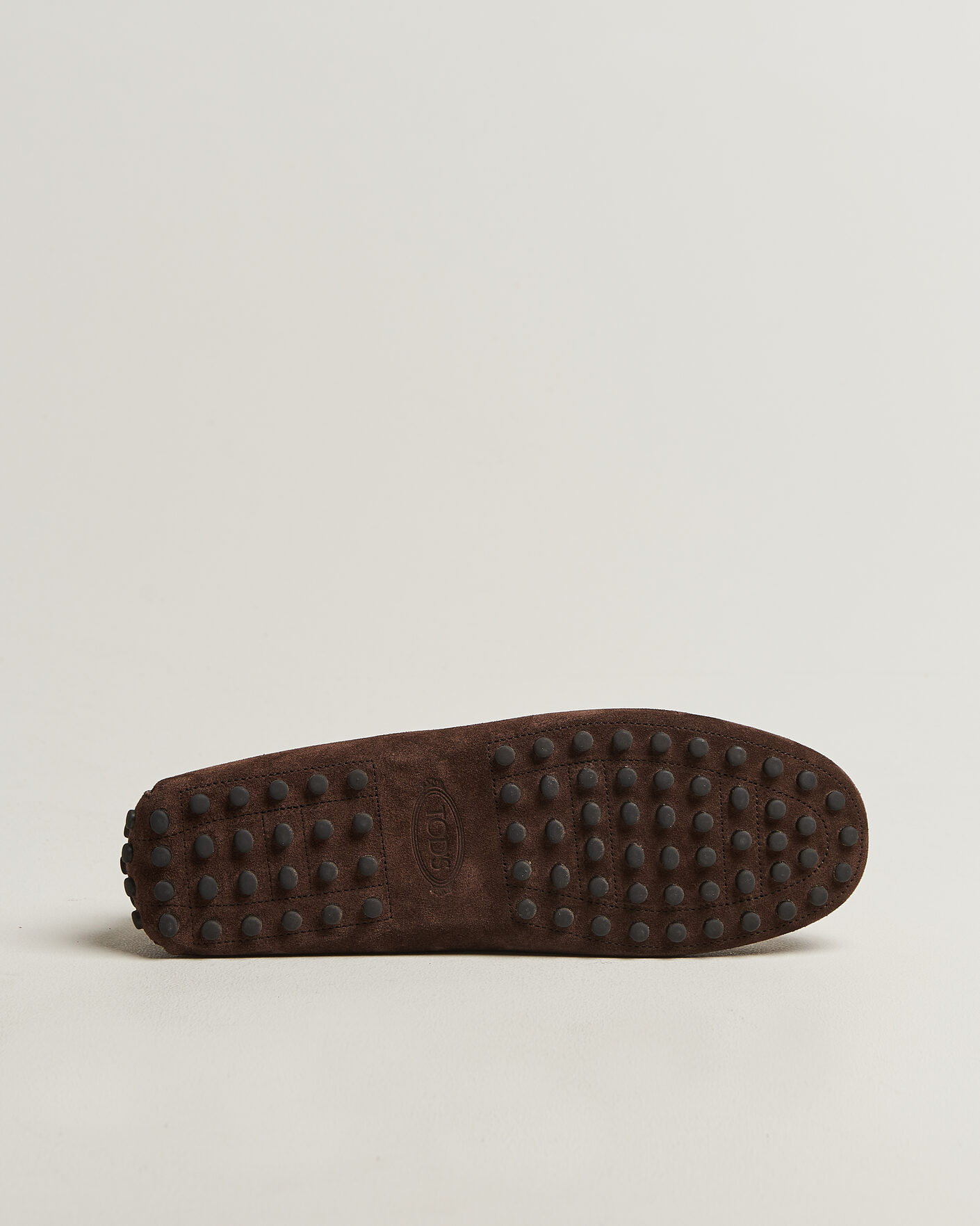Mies | Mokkasiinit | Tod's | Lacetto Gommino Carshoe Dark Brown Suede