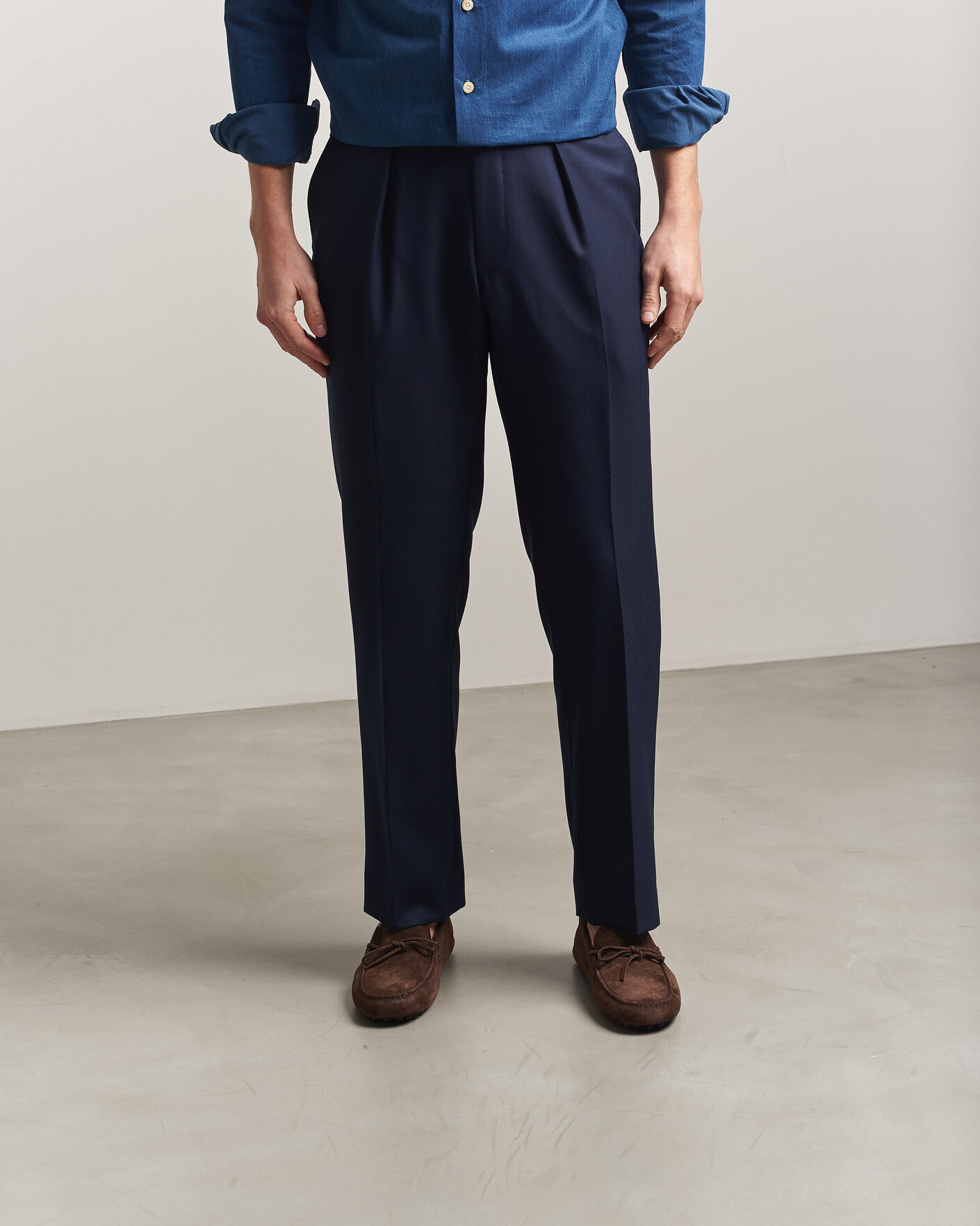 Mies | Mokkasiinit | Tod's | Lacetto Gommino Carshoe Dark Brown Suede