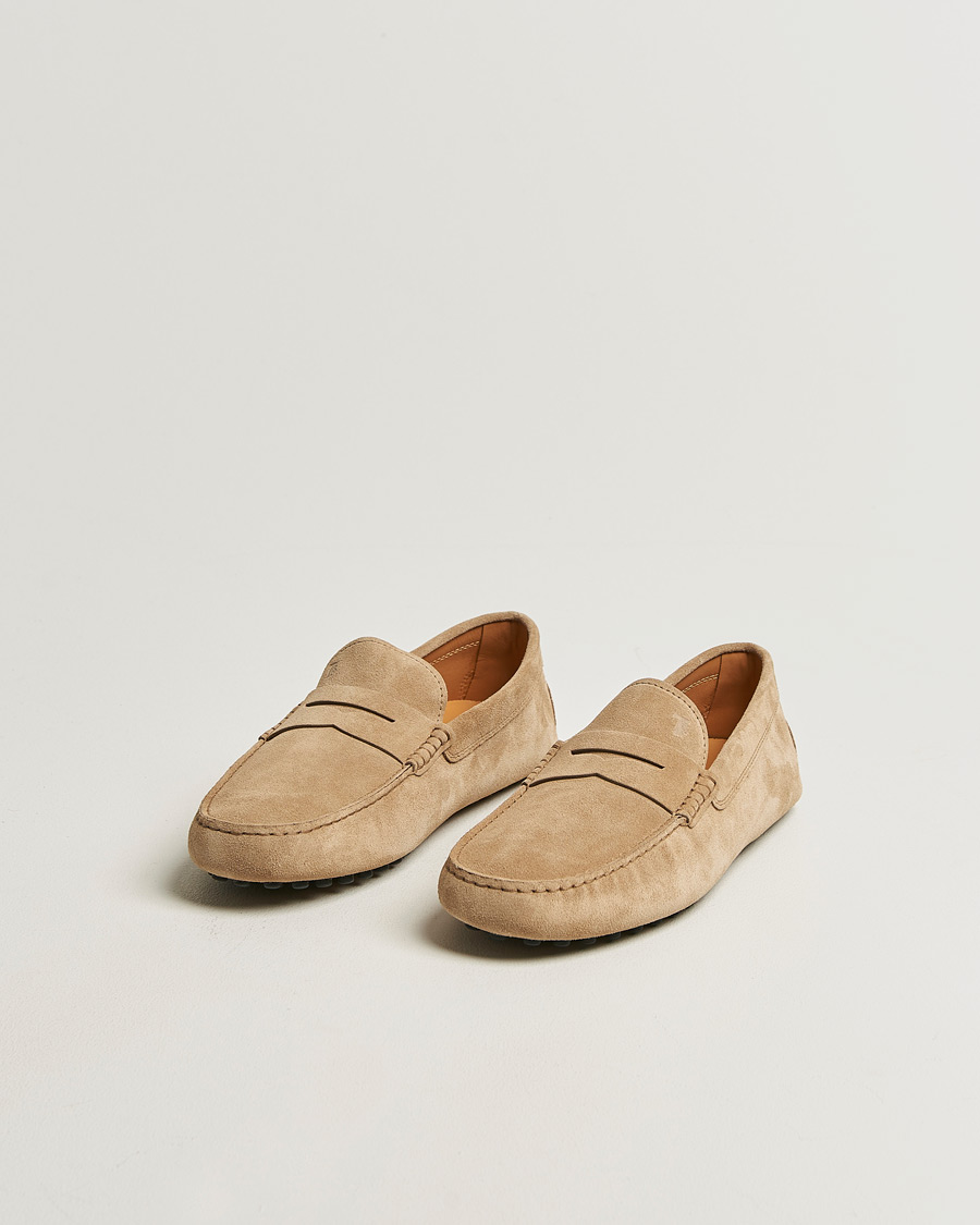 Mies | Mokkasiinit | Tod's | Gommino Carshoe Beige Suede