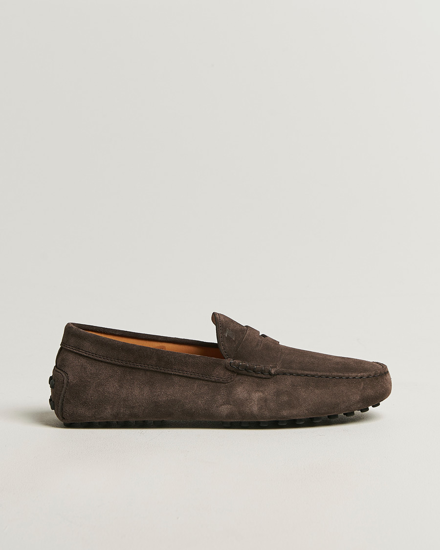 Mies | Mokkasiinit | Tod's | Gommino Carshoe Dark Brown Suede