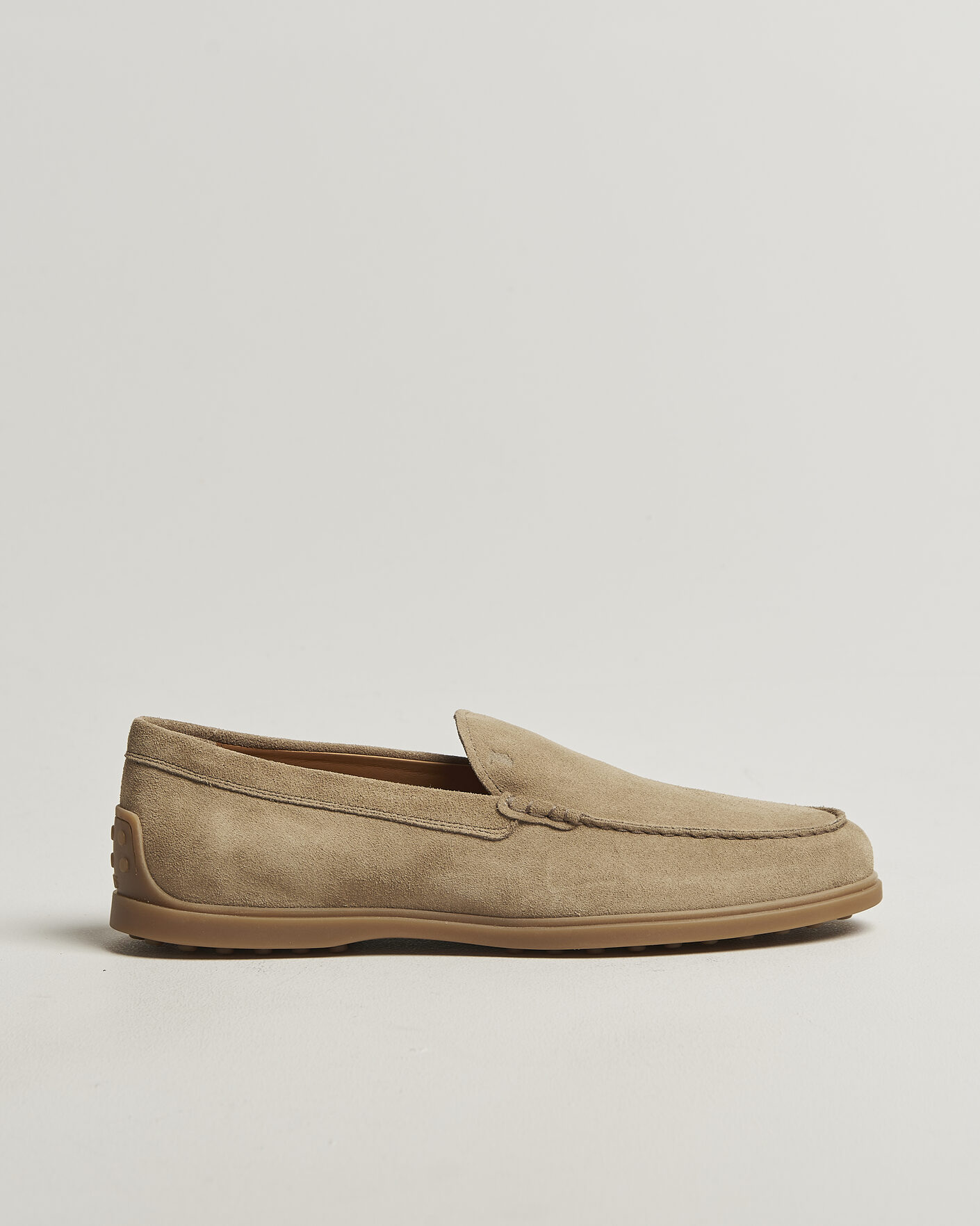 Mies | Loaferit | Tod's | Gomma Leggera Loafers Light Beige Suede