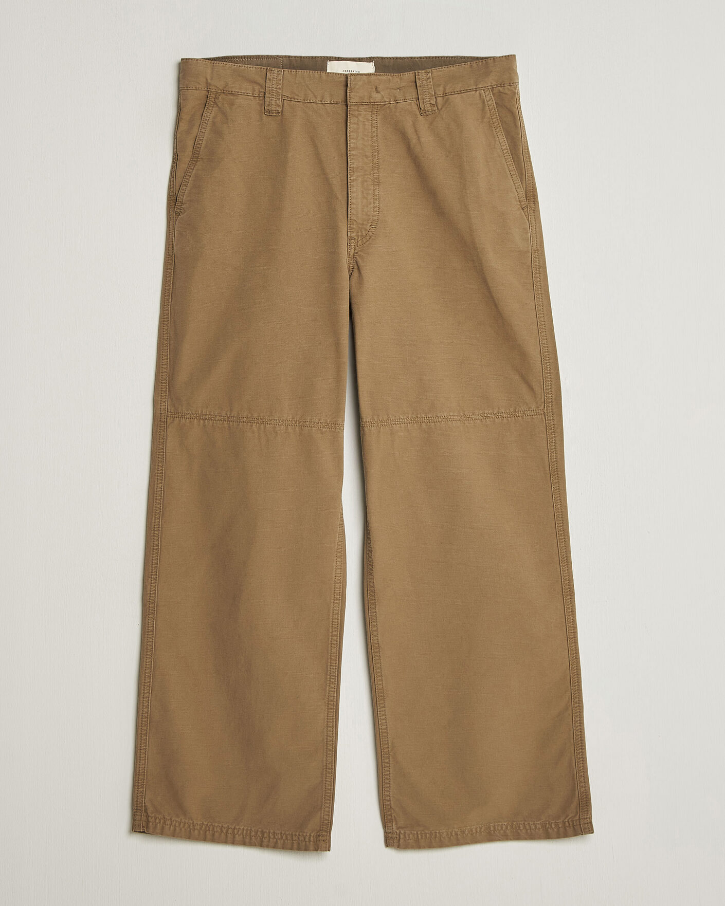 Mies | Housut | Jeanerica | Genua Pilé Workwear Trousers Green