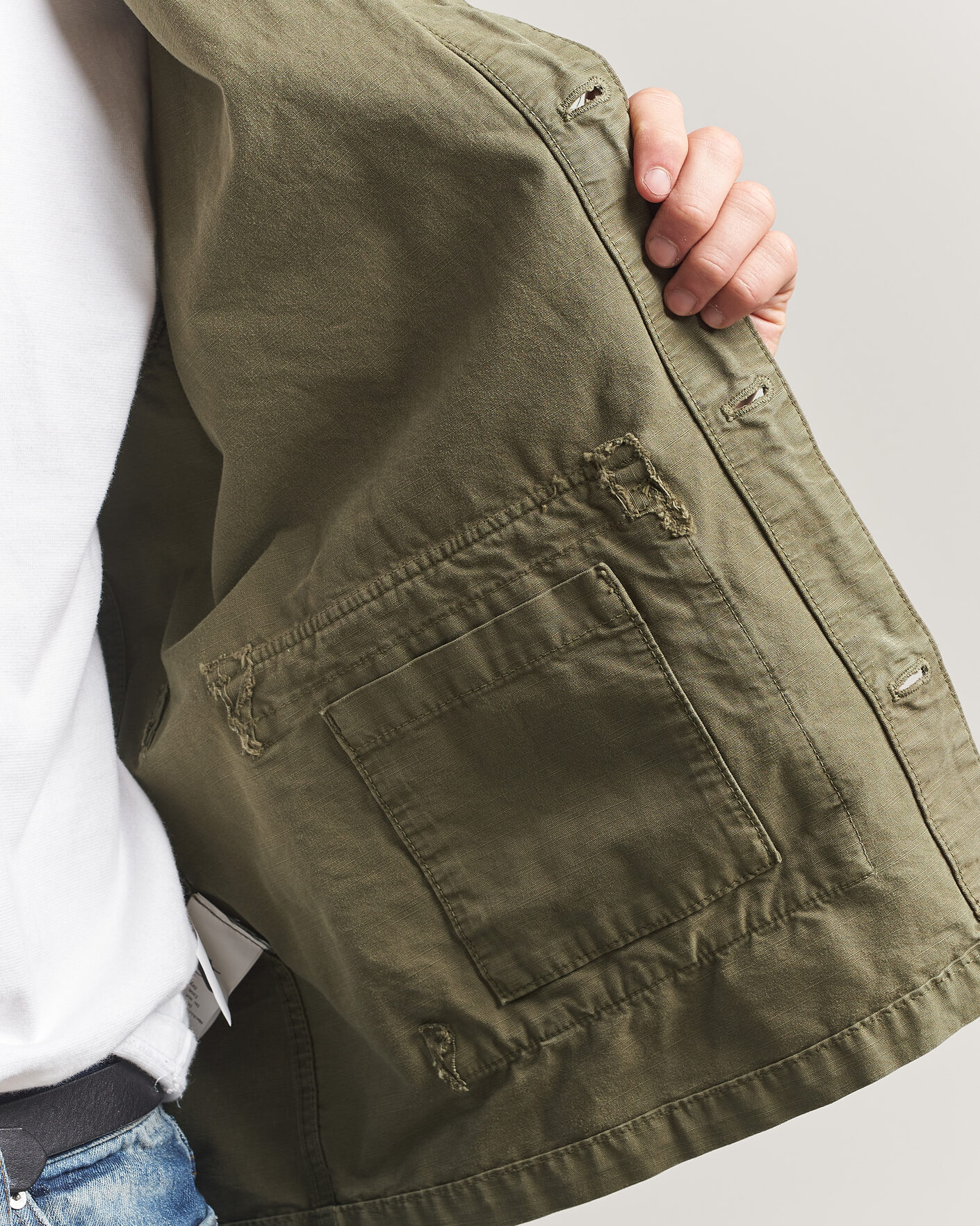 Mies | Takit | Jeanerica | Wilde Shirt Jacket Green