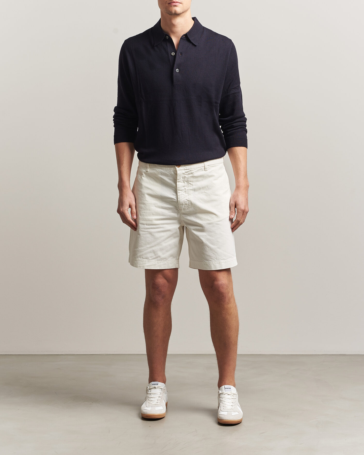 Mies | Shortsit | Morris | Original Chino Shorts Off White