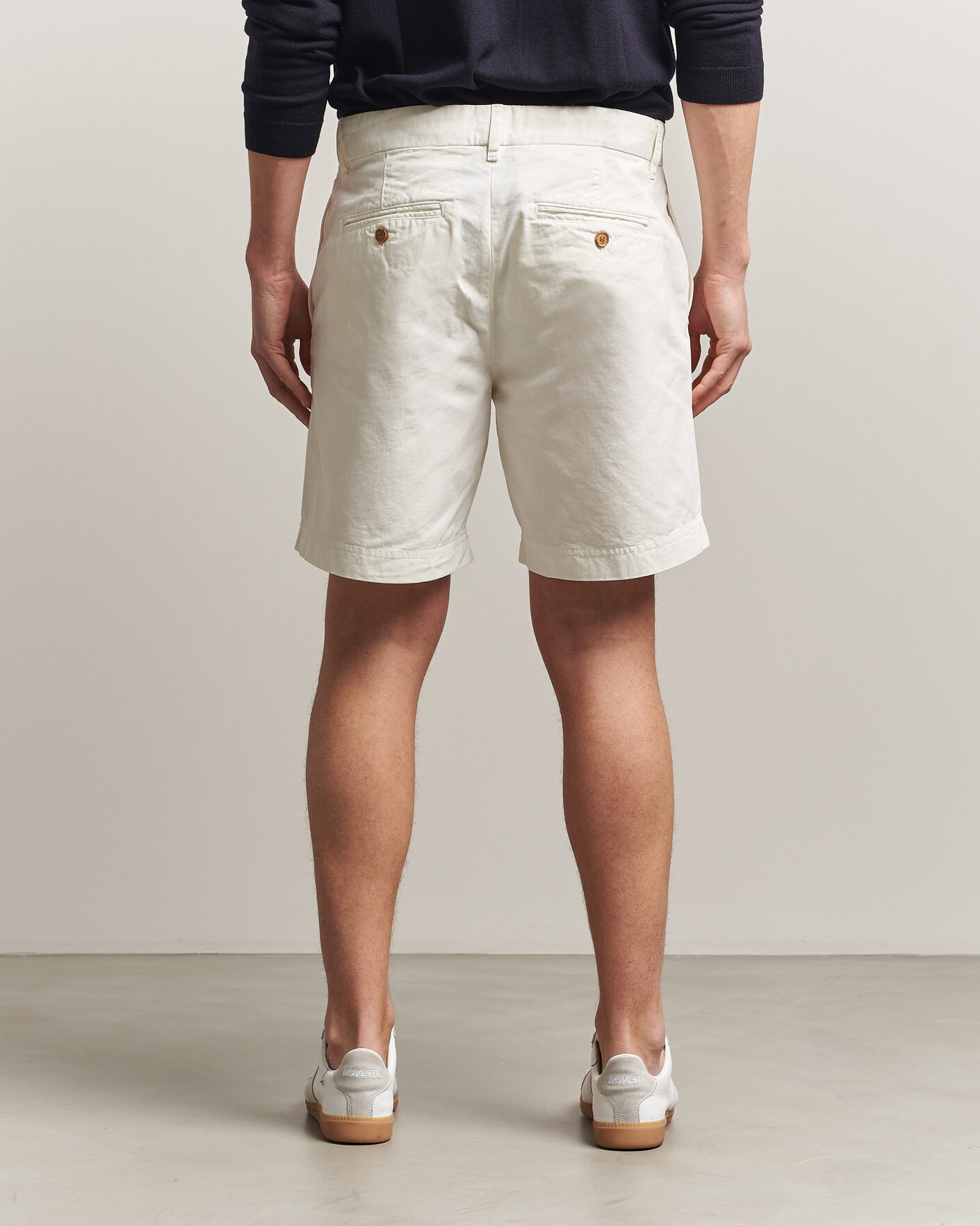 Mies | Shortsit | Morris | Original Chino Shorts Off White