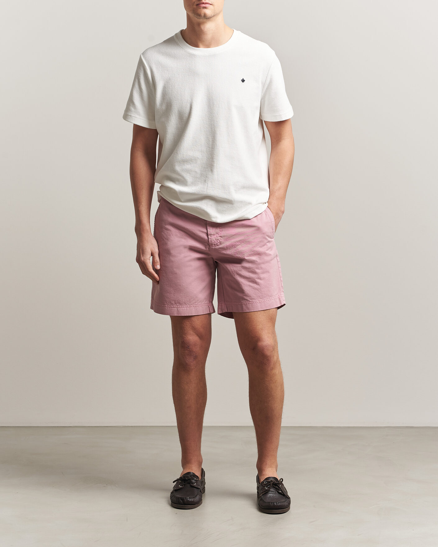 Mies | Shortsit | Morris | Original Chino Shorts Pink