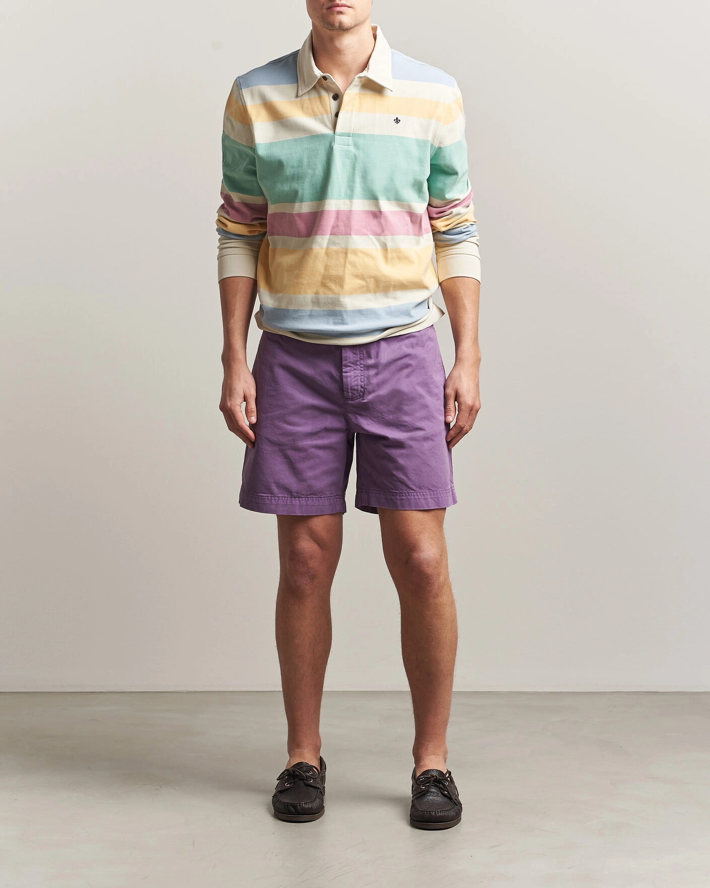 Mies | Shortsit | Morris | Original Chino Shorts Purple