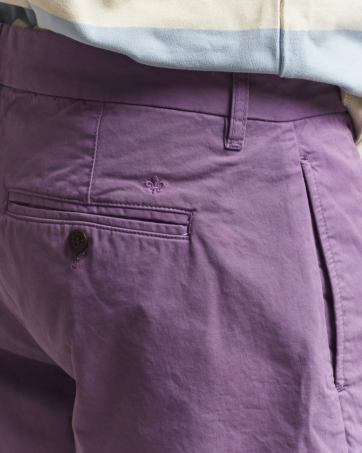 Mies | Shortsit | Morris | Original Chino Shorts Purple