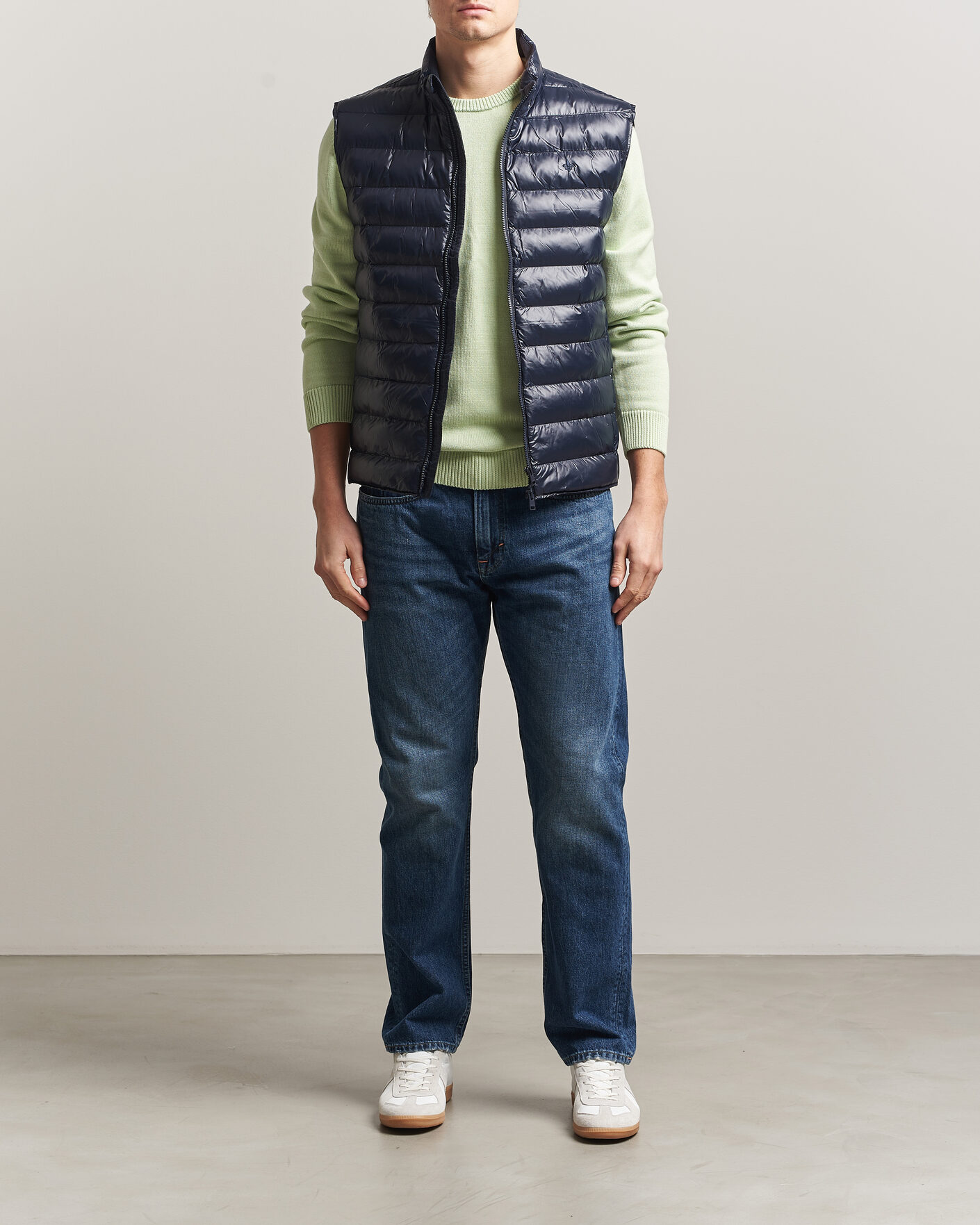 Mies | Ulkoliivit | Morris | Norfolk Liner Vest Glossy Navy