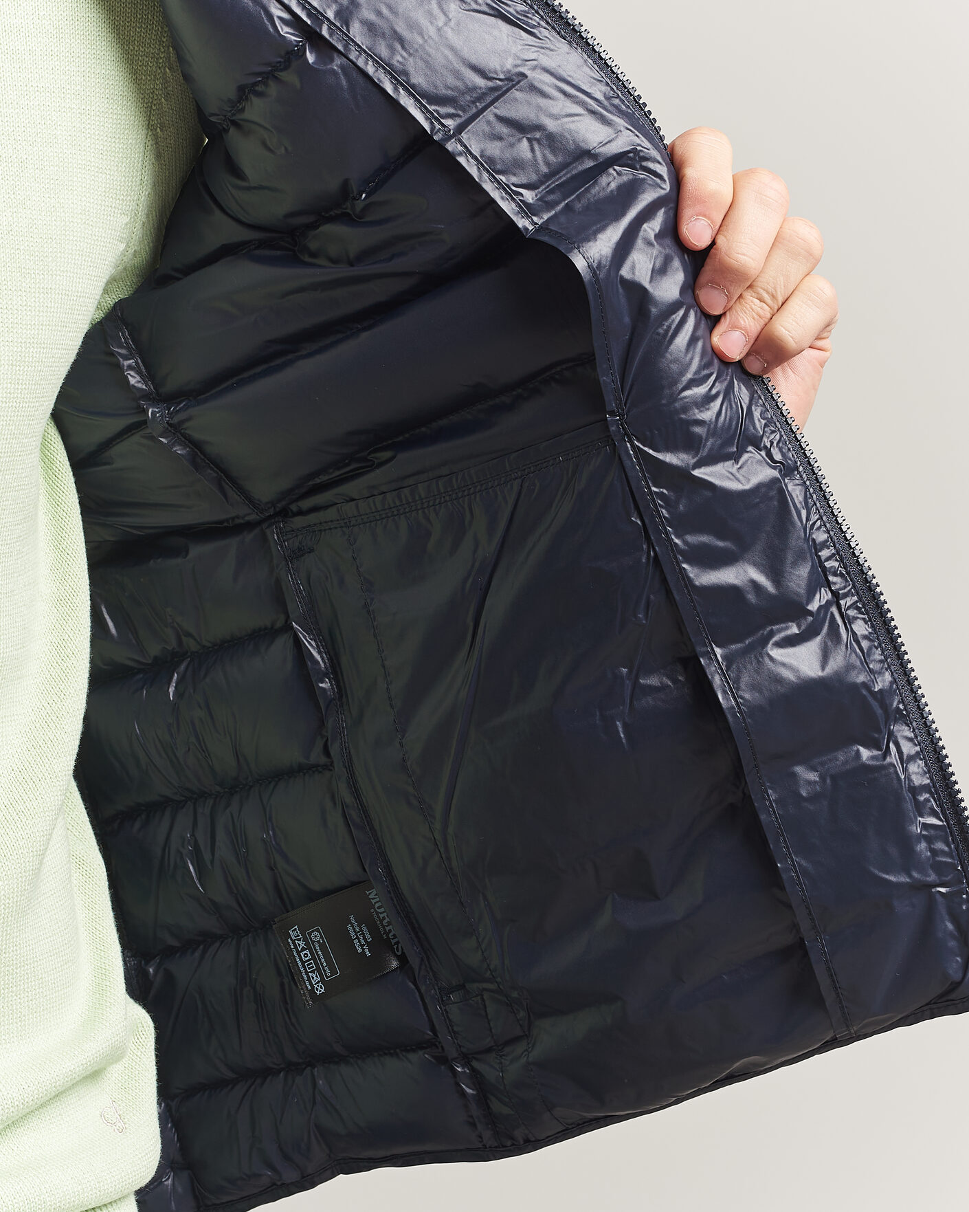Mies | Ulkoliivit | Morris | Norfolk Liner Vest Glossy Navy