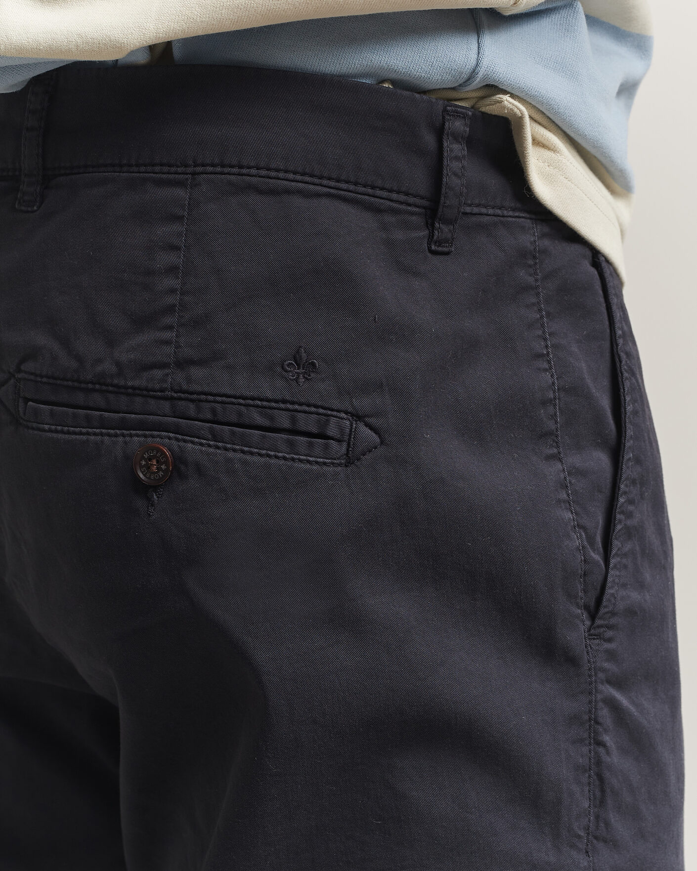 Mies | Housut | Morris | Jeffrey Summer Chinos Dark Blue