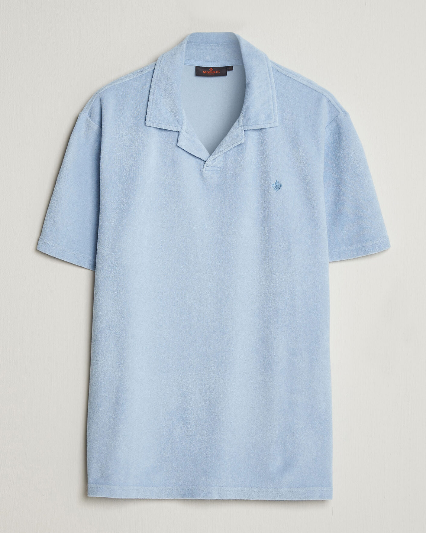Mies | Pikeet | Morris | Delon Terry Shirt Light Blue