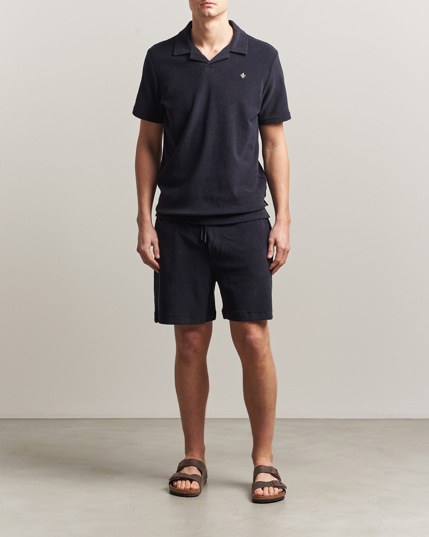 Mies | Pikeet | Morris | Delon Terry Shirt Navy