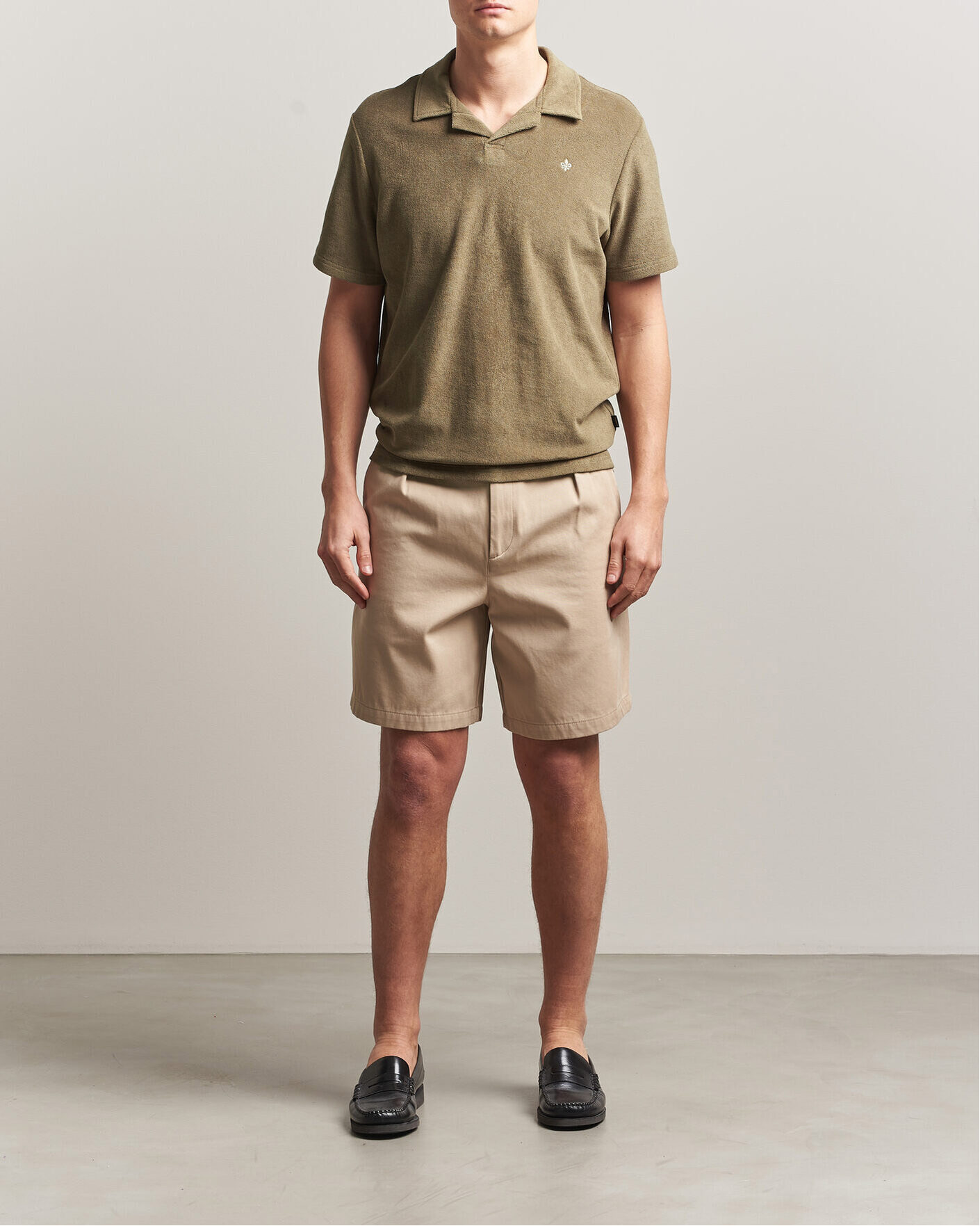 Mies | Pikeet | Morris | Delon Terry Shirt Olive