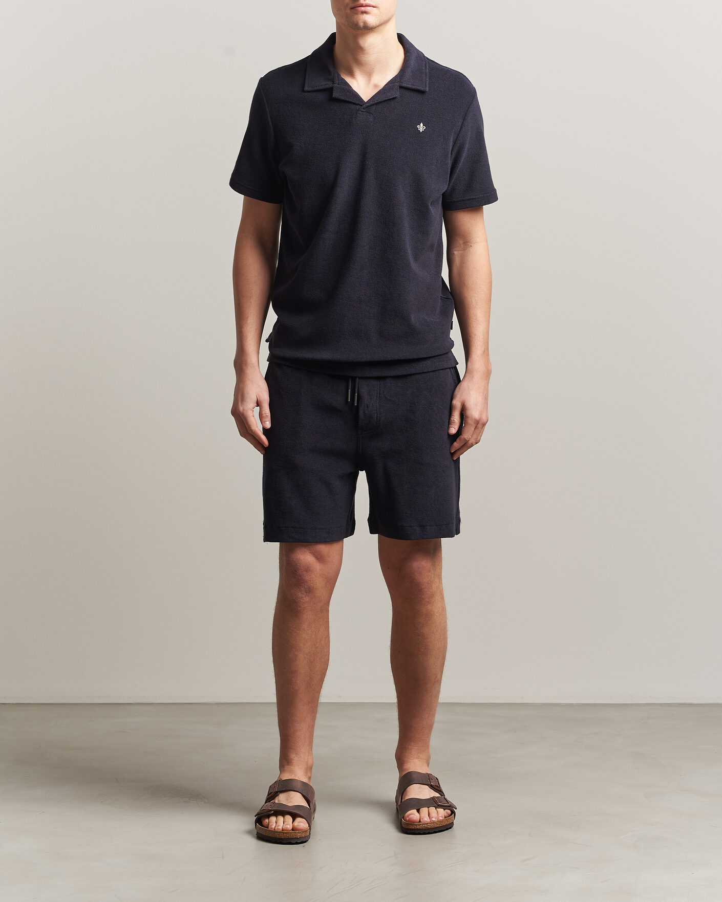Mies | Shortsit | Morris | Delon Terry Shorts Navy