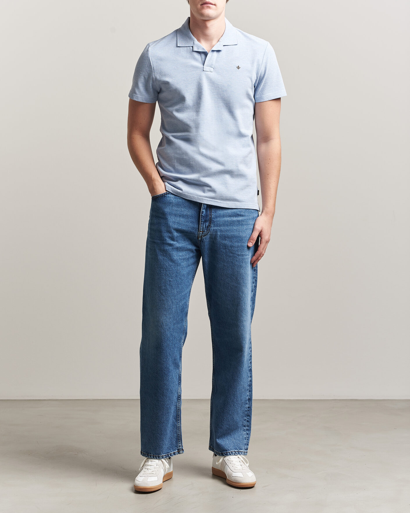 Mies | Pikeet | Morris | Dylan Pique Light Blue