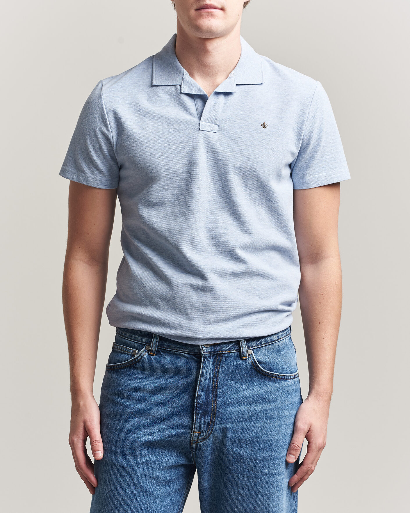 Mies | Pikeet | Morris | Dylan Pique Light Blue
