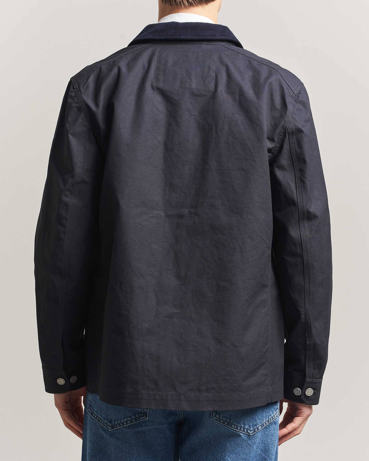 Mies | Takit | Morris | Belmont Wax Shirt Jacket Navy
