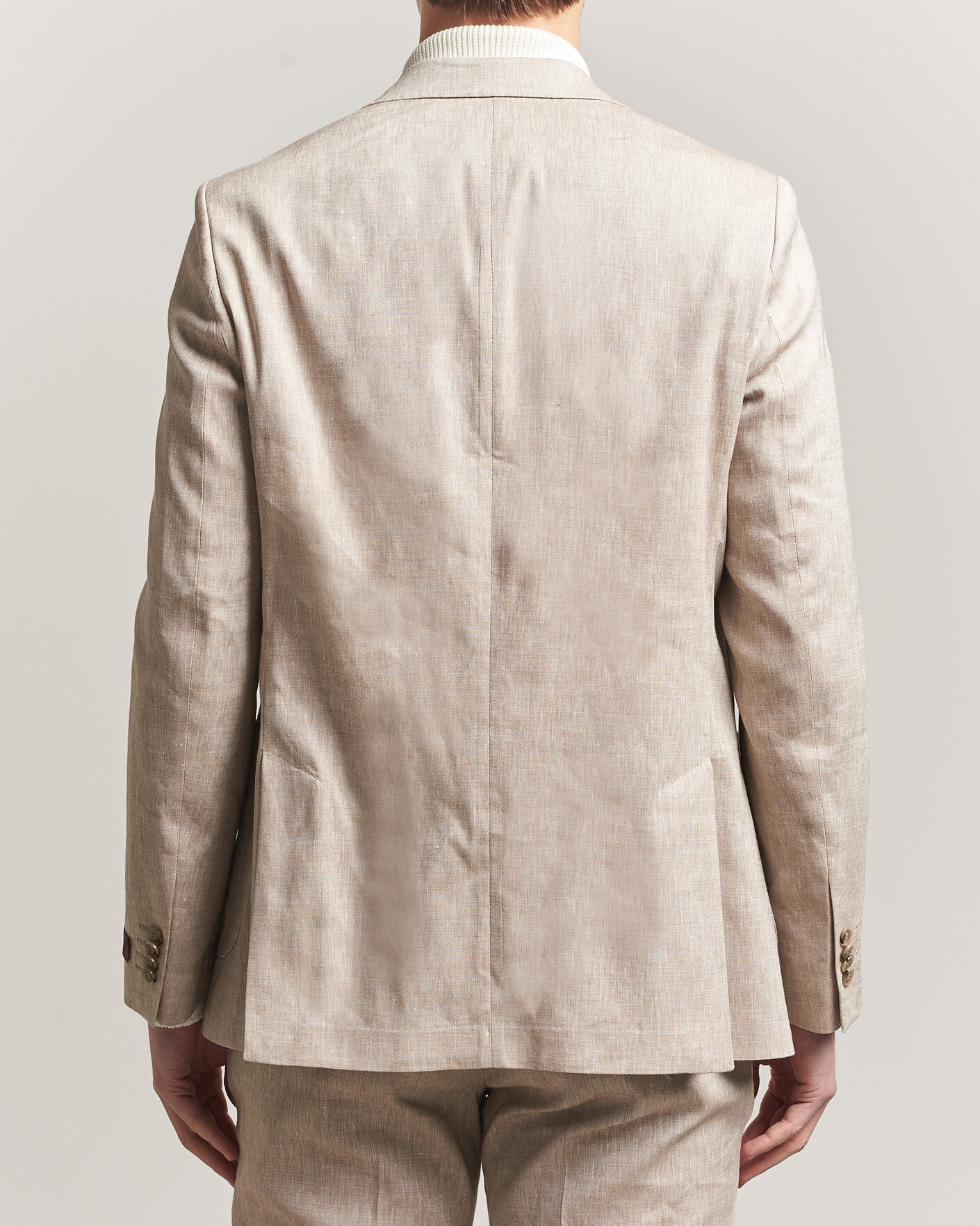 Mies | Pikkutakit | Morris | Linen Suit Blazer Khaki