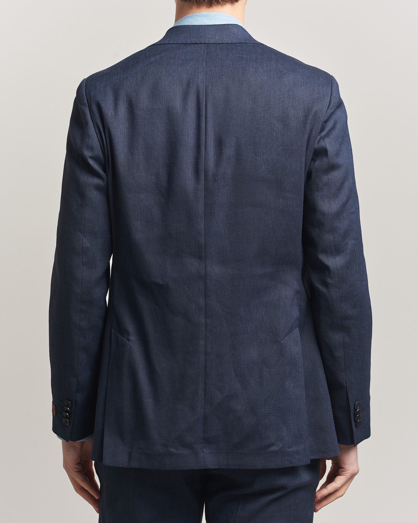 Mies | Pikkutakit | Morris | Linen Suit Blazer Navy