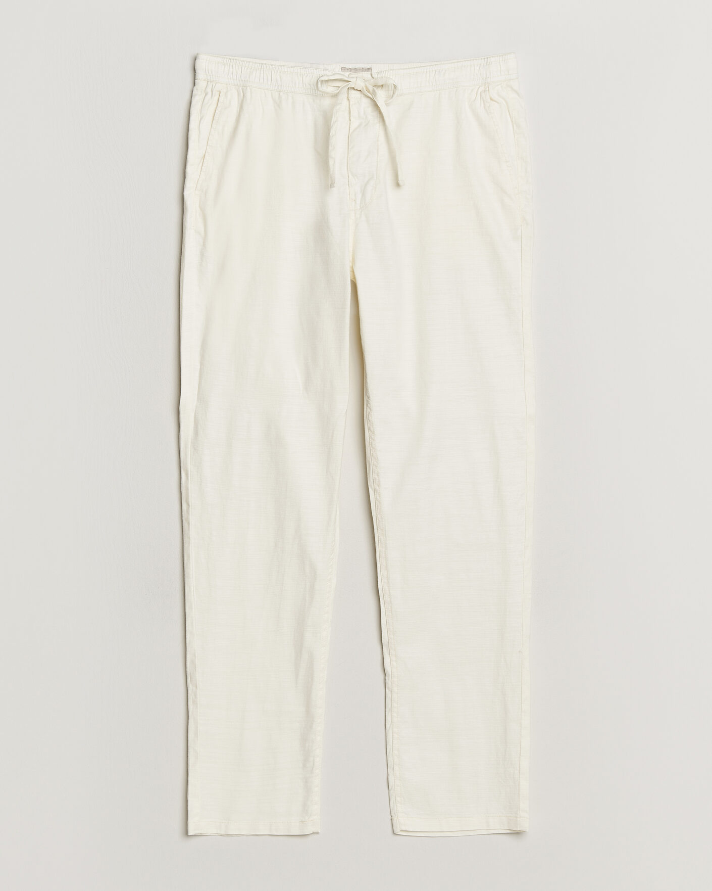 Mies | Housut | Morris | Fenix Linen Trousers Off White