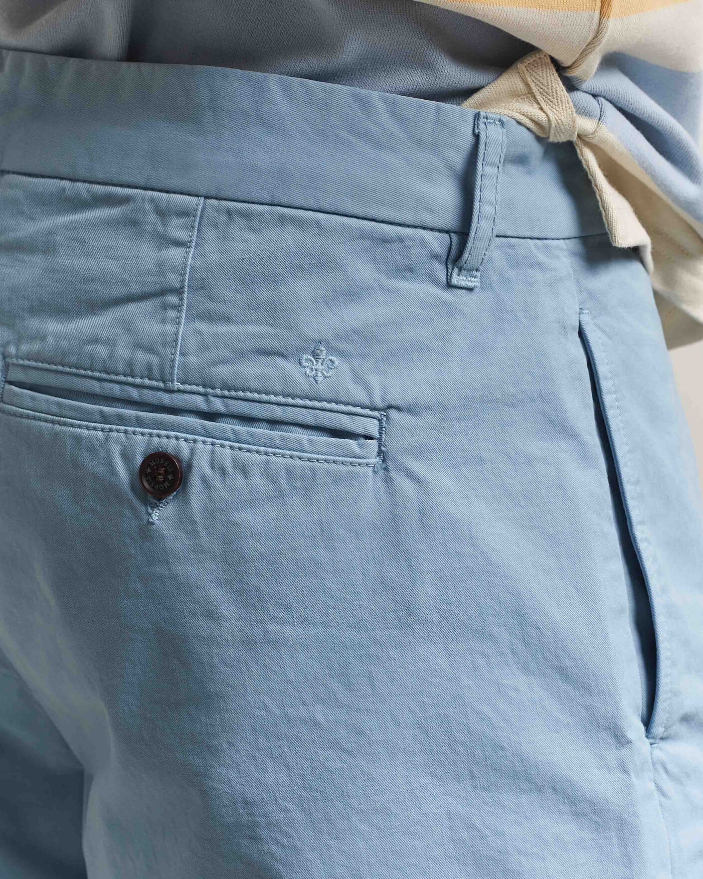 Mies | Shortsit | Morris | Original Chinos Shorts Light Blue