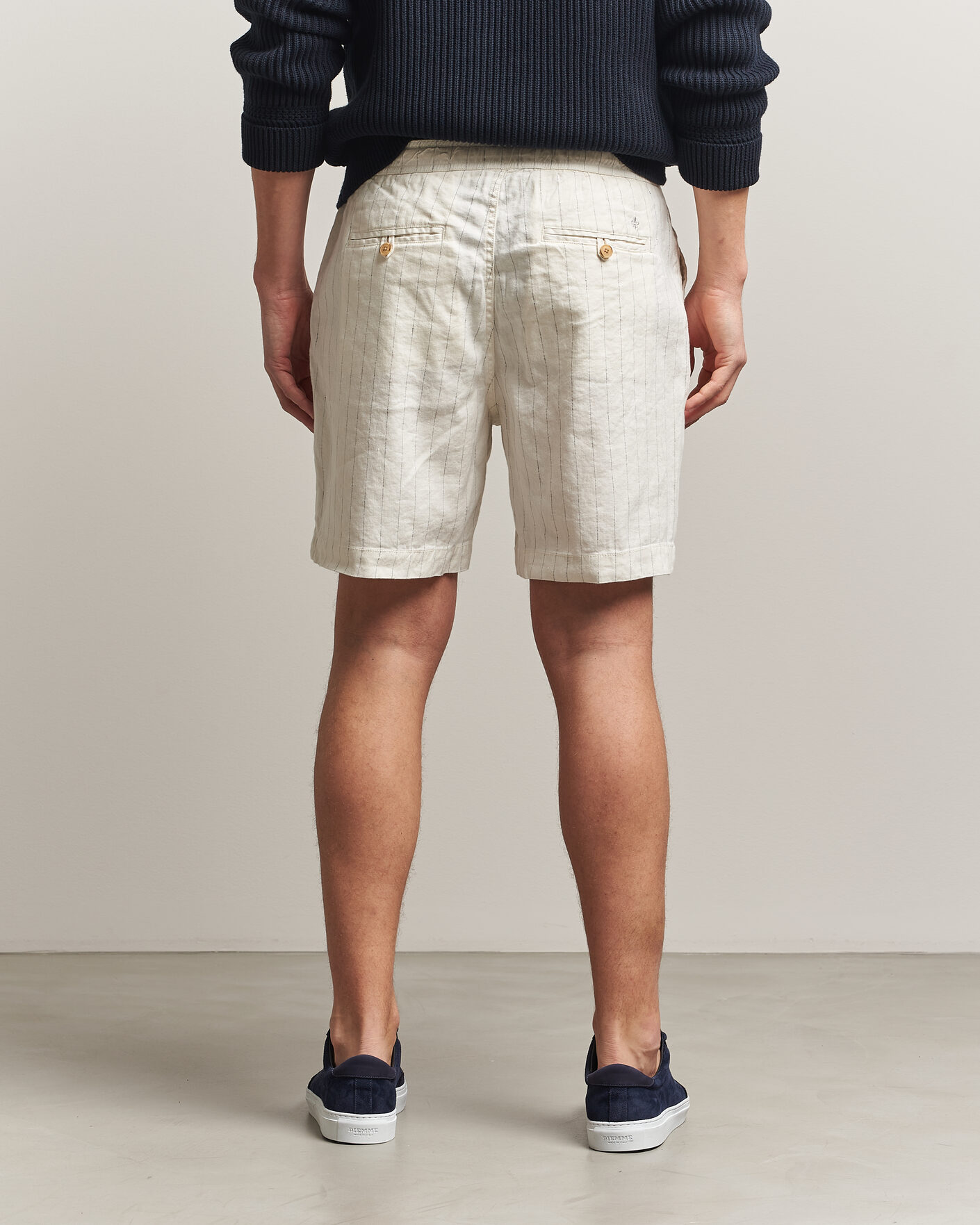 Mies | Shortsit | Morris | Fenix Linen Shorts Beige