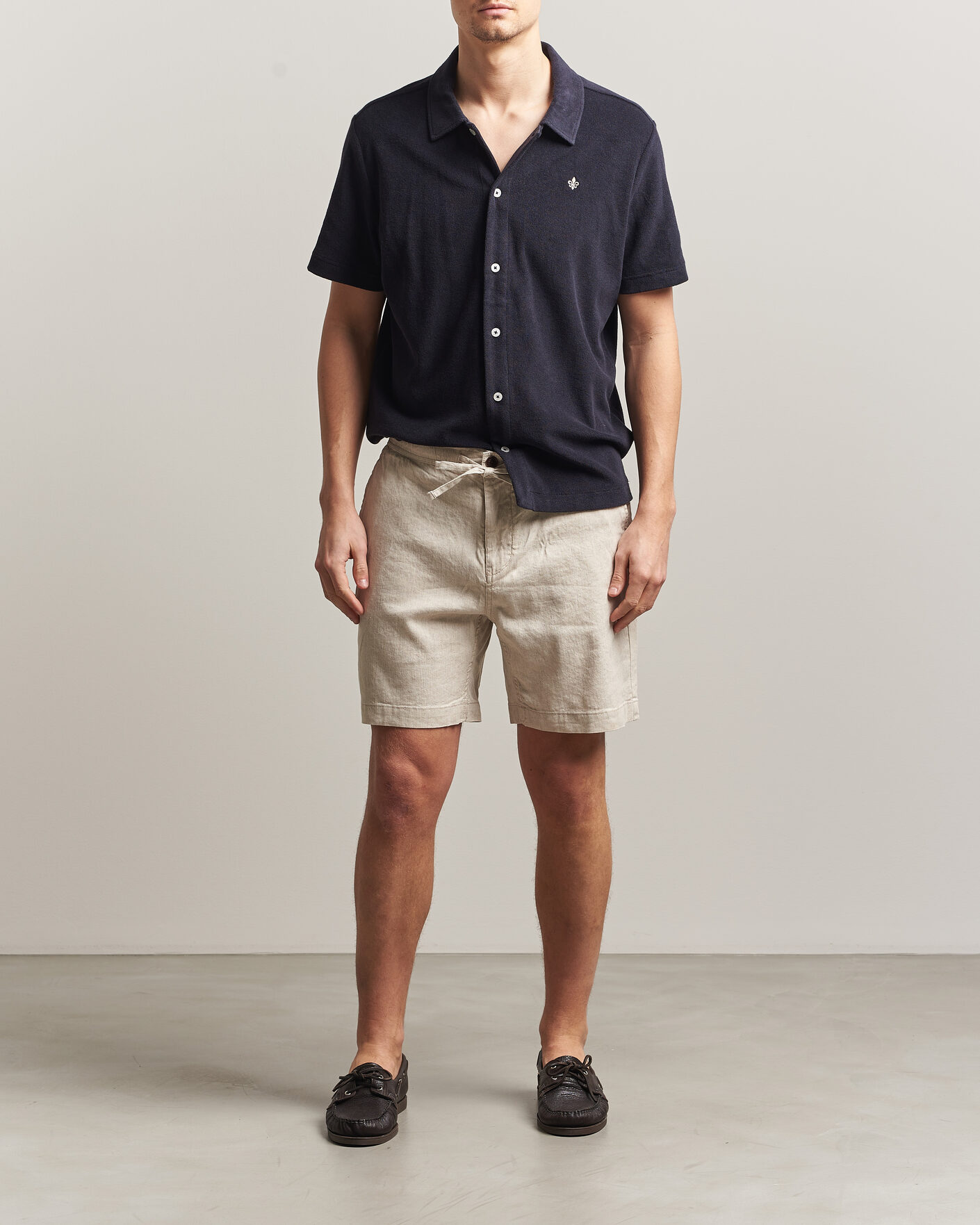 Mies | Shortsit | Morris | Fenix Linen Shorts Khaki