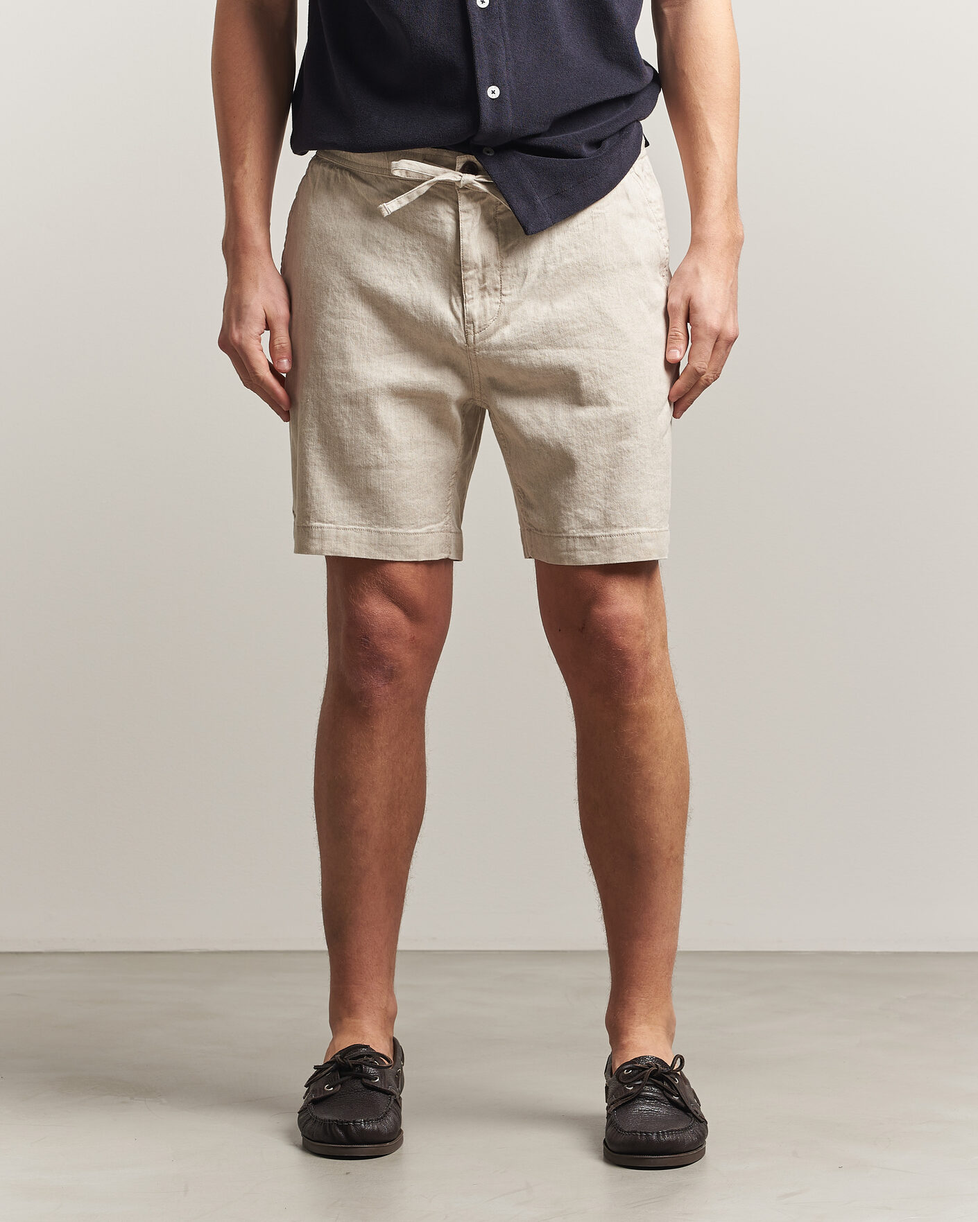 Mies | Shortsit | Morris | Fenix Linen Shorts Khaki