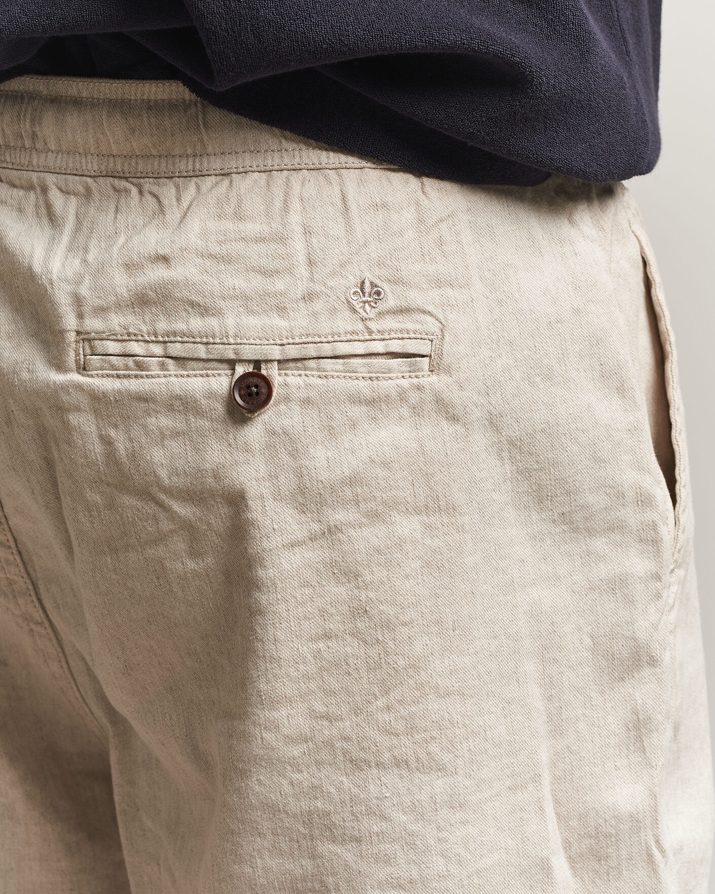 Mies | Shortsit | Morris | Fenix Linen Shorts Khaki